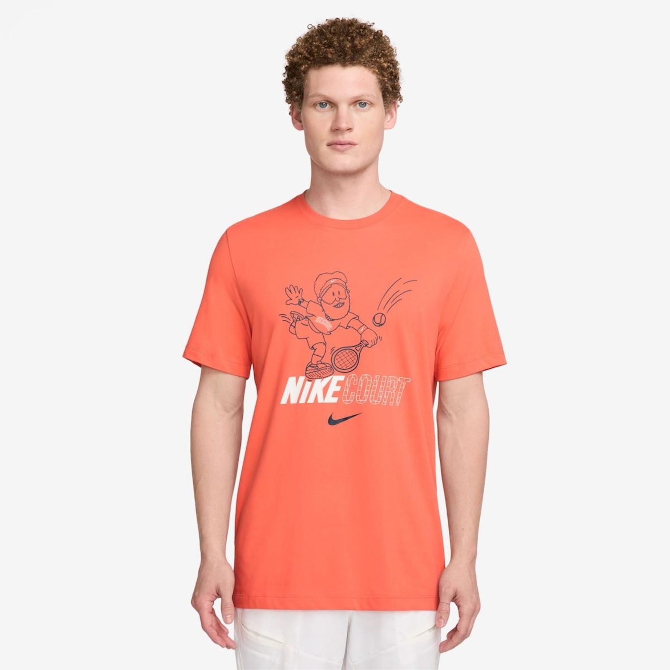 Camiseta Nikecourt Dri-Fit - Masculina - Foto 1