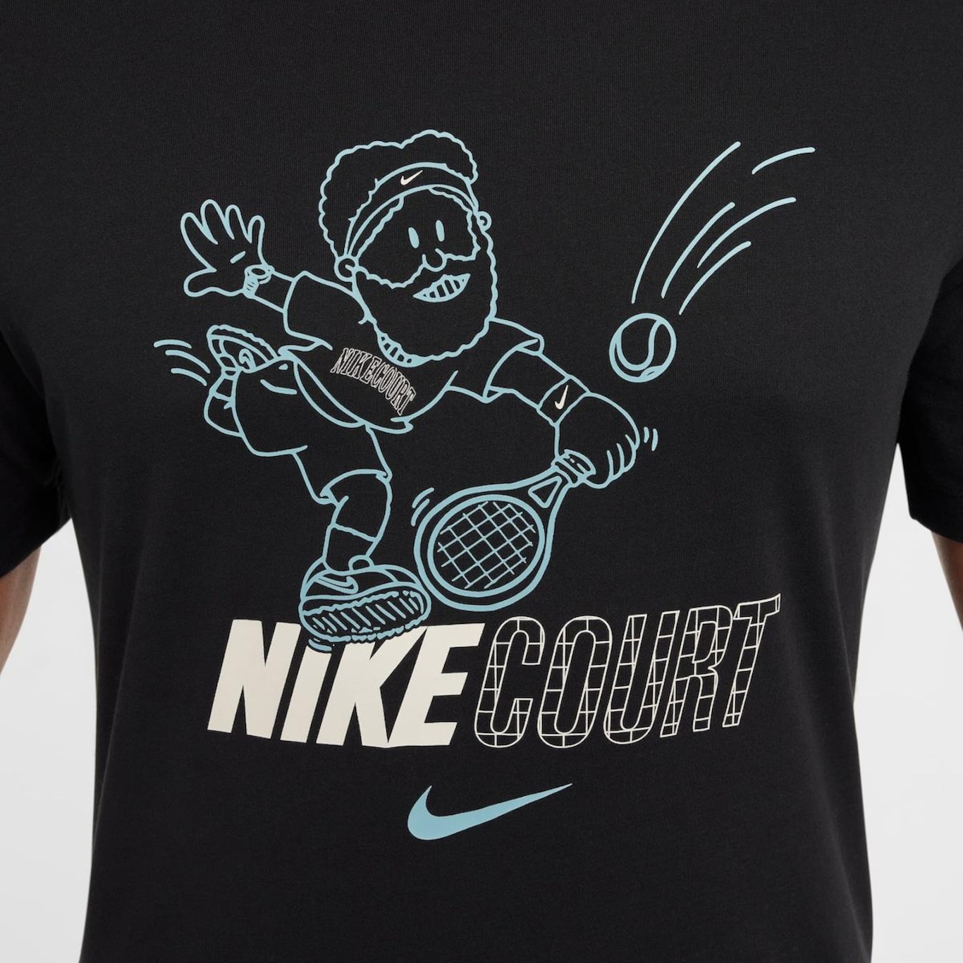 Camiseta Nikecourt Dri-Fit - Masculina - Foto 4