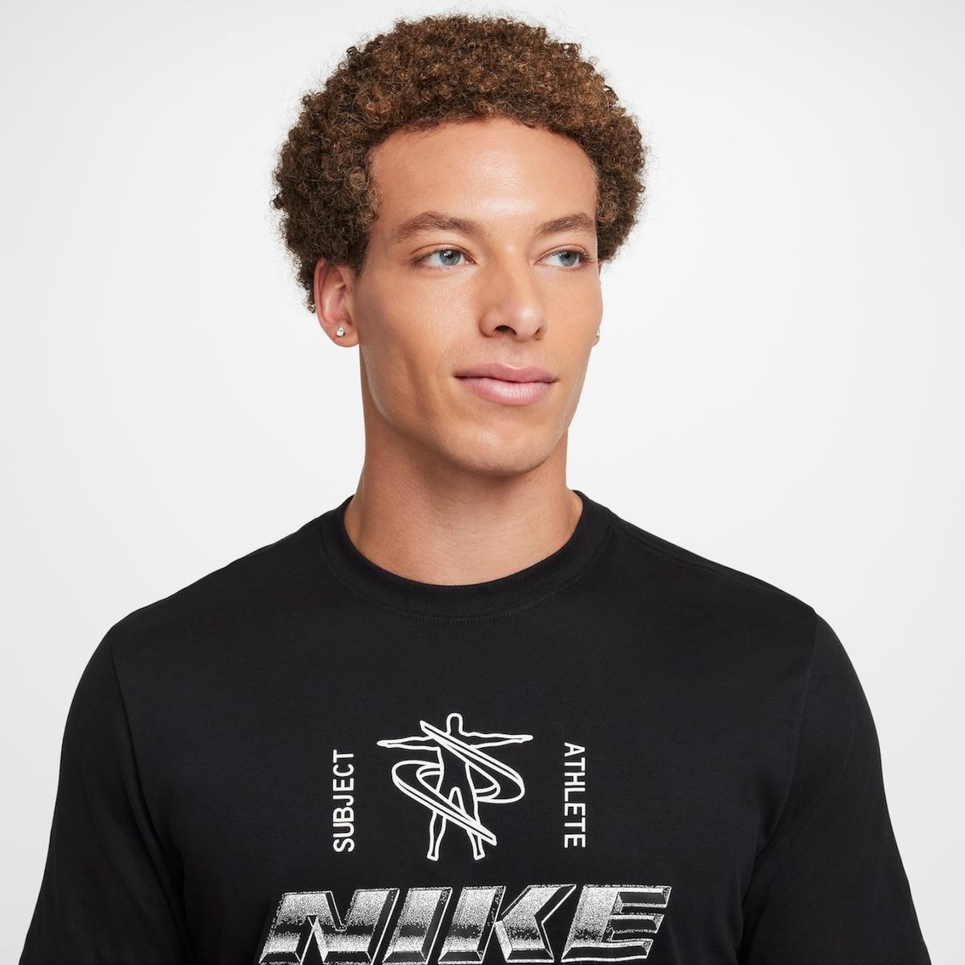 Camiseta Nike Fri-Fit Gfx - Masculina - Foto 3