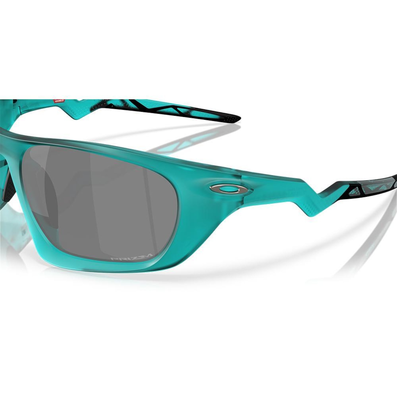 Óculos de Sol Oakley Lateralis Matte Transparent Arctic Surf - Foto 3