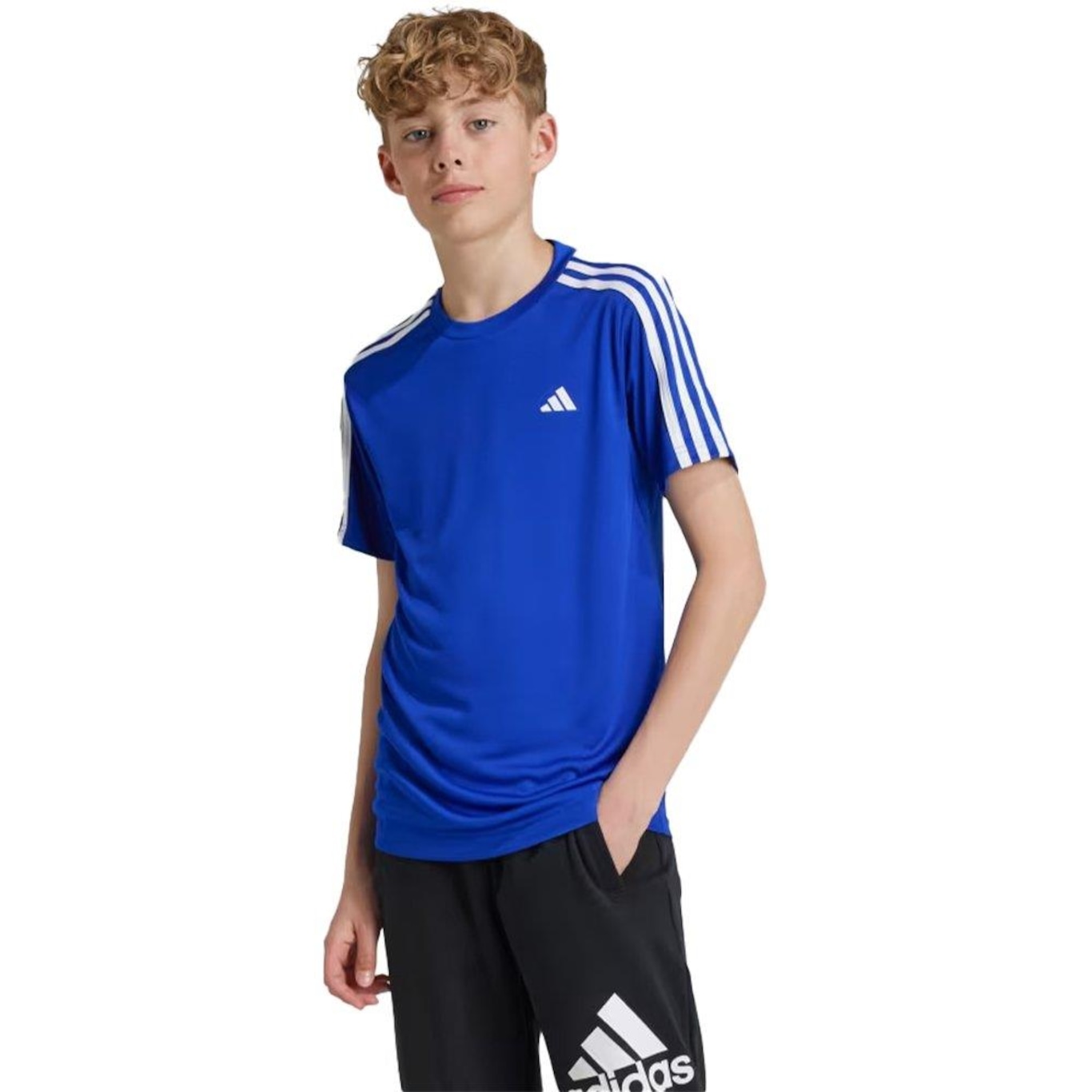 Camiseta adidas Train Essentials - Infantil - Foto 1