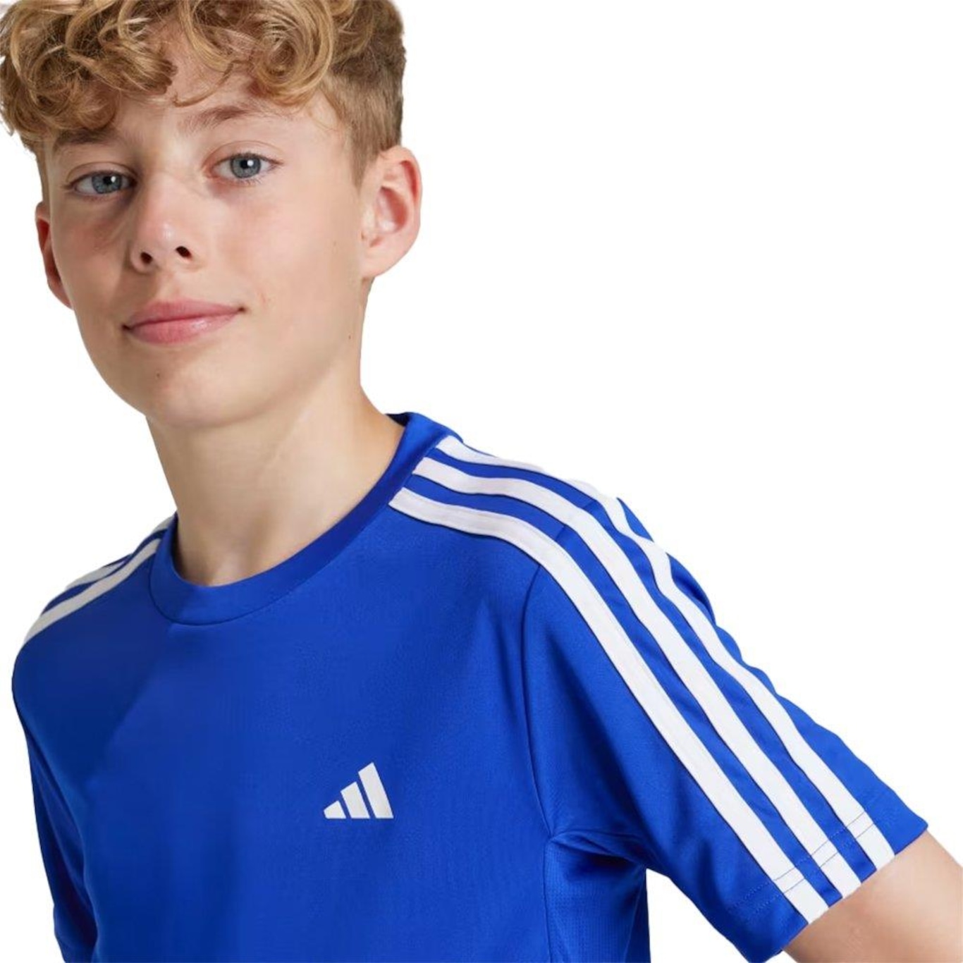 Camiseta adidas Train Essentials - Infantil - Foto 4