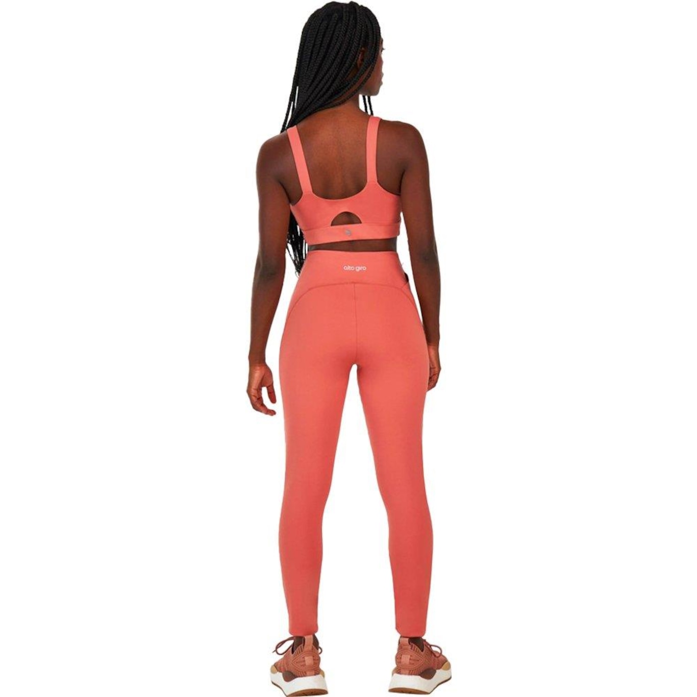 Calça Legging Alto Giro Sport Way Of Life - Feminina - Foto 2