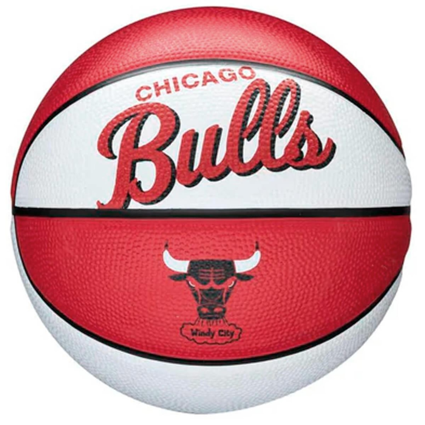 Mini Bola de Basquete Wilson Nba Team Retro Chicago Bulls #3 - Foto 1