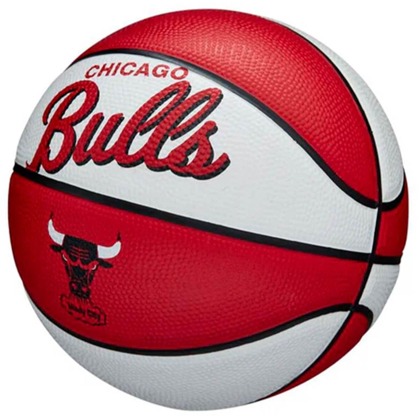 Mini Bola de Basquete Wilson Nba Team Retro Chicago Bulls #3 - Foto 5