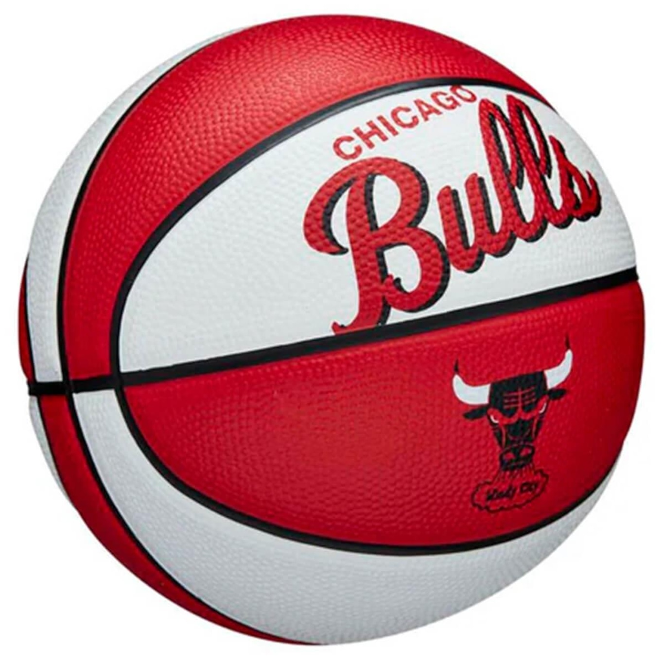 Mini Bola de Basquete Wilson Nba Team Retro Chicago Bulls #3 - Foto 6