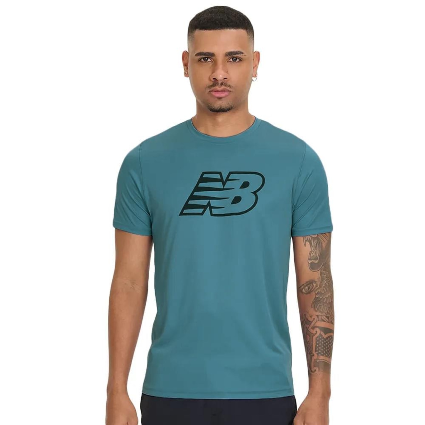 Camiseta New Balance Sport Essentials Printed - Masculina - Foto 1