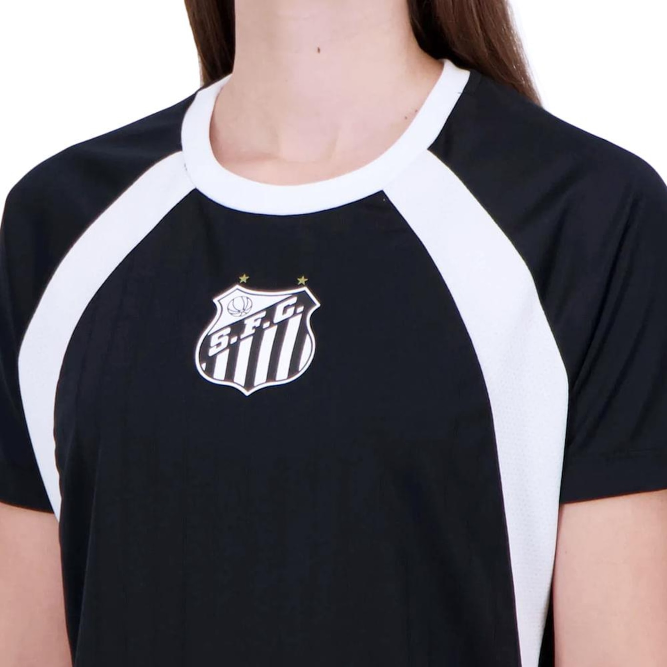 Camiseta do Santos Braziline Var - Feminina - Foto 3