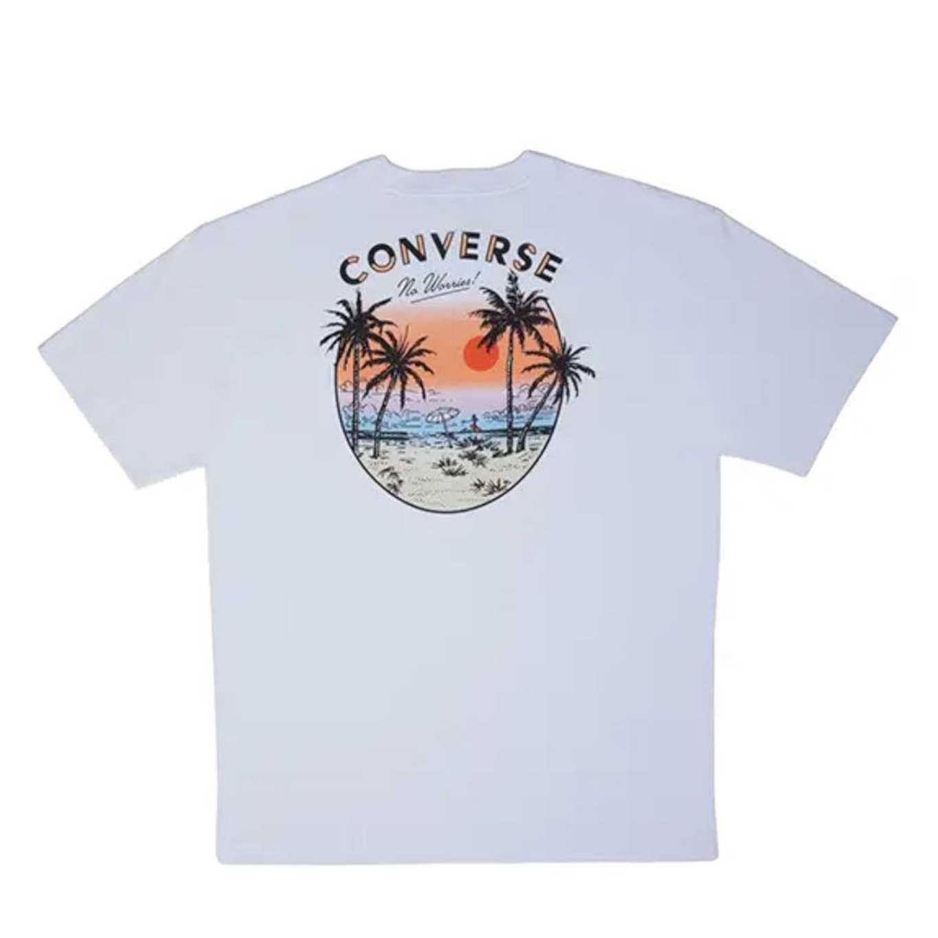 Camiseta Converse Oversized Palm Tree - Converse - Unissex - Foto 2