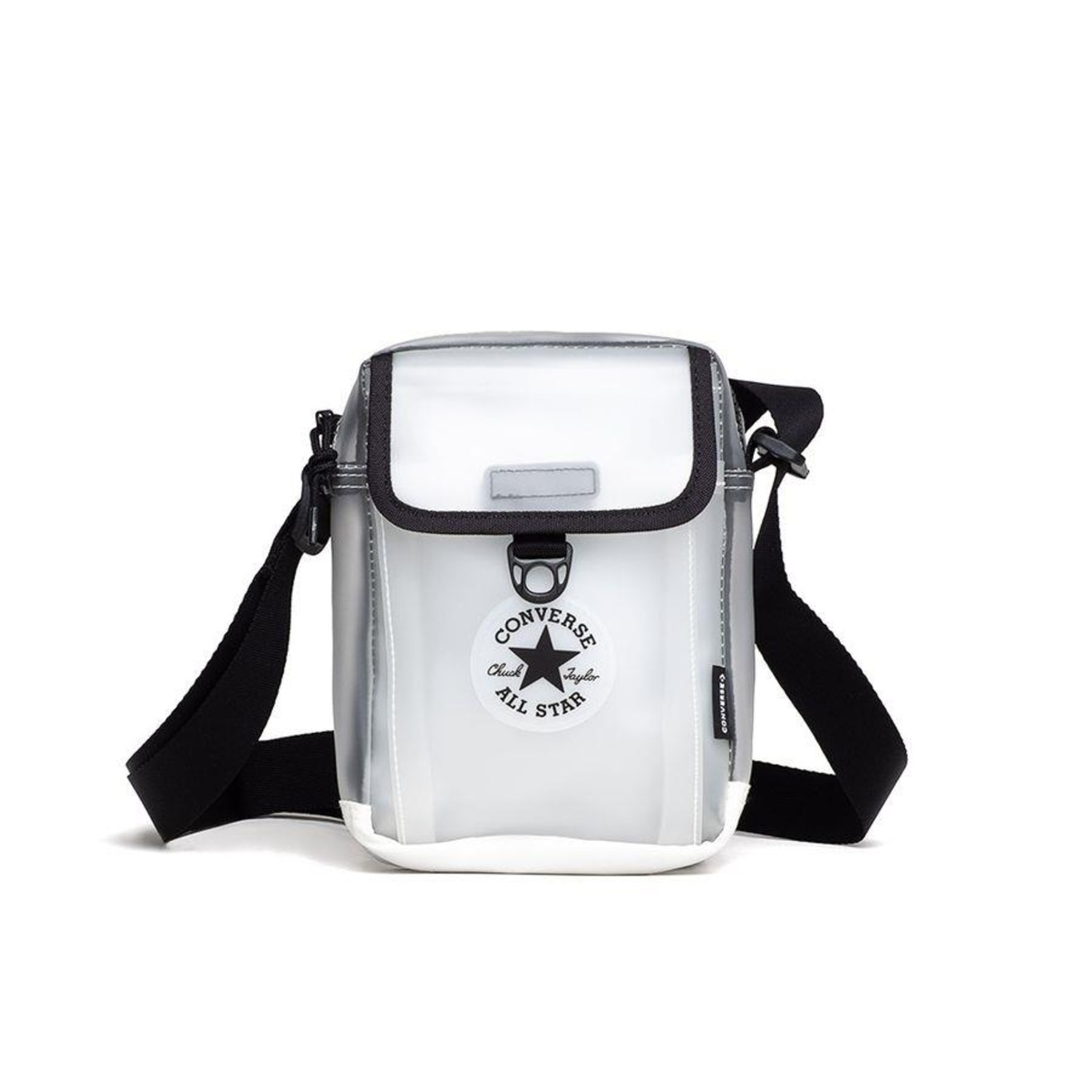 Bolsa Converse Clear Cross Body 2 Vintage - Unissex - Foto 1