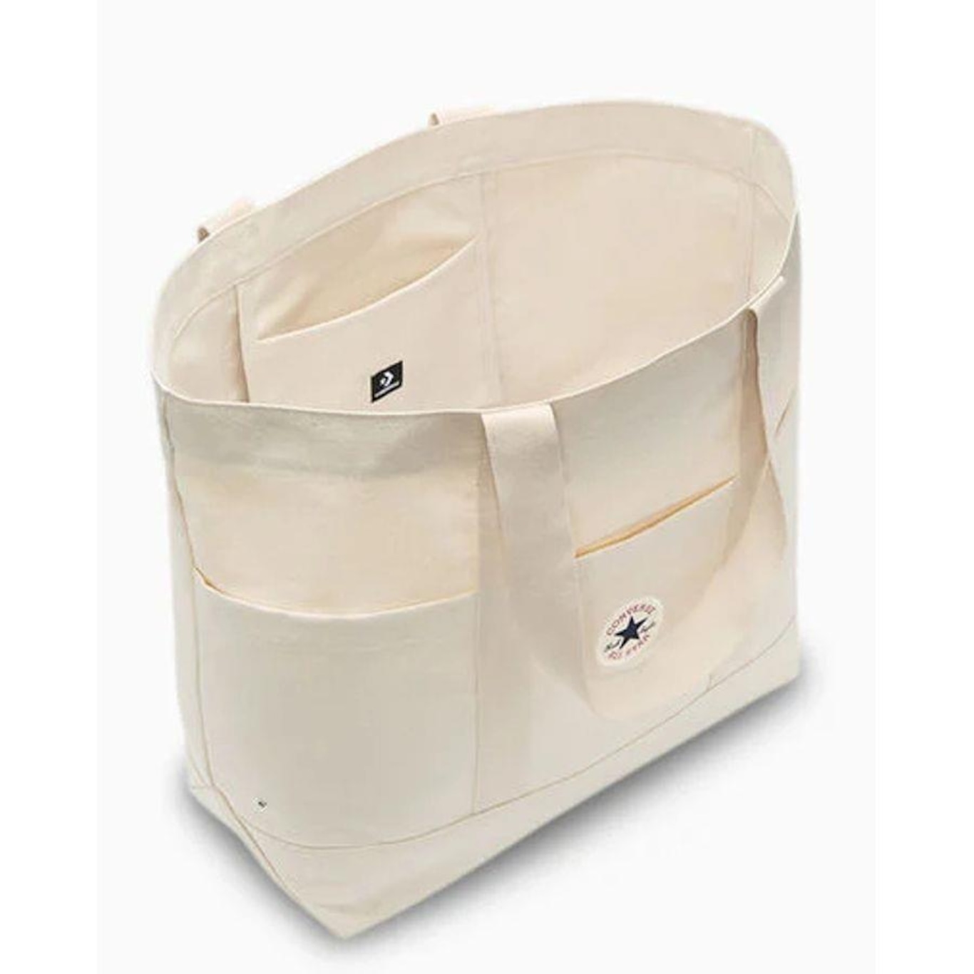 Bolsa Converse Premium Canvas Tote Undyed Canvas - Unissex - Foto 2