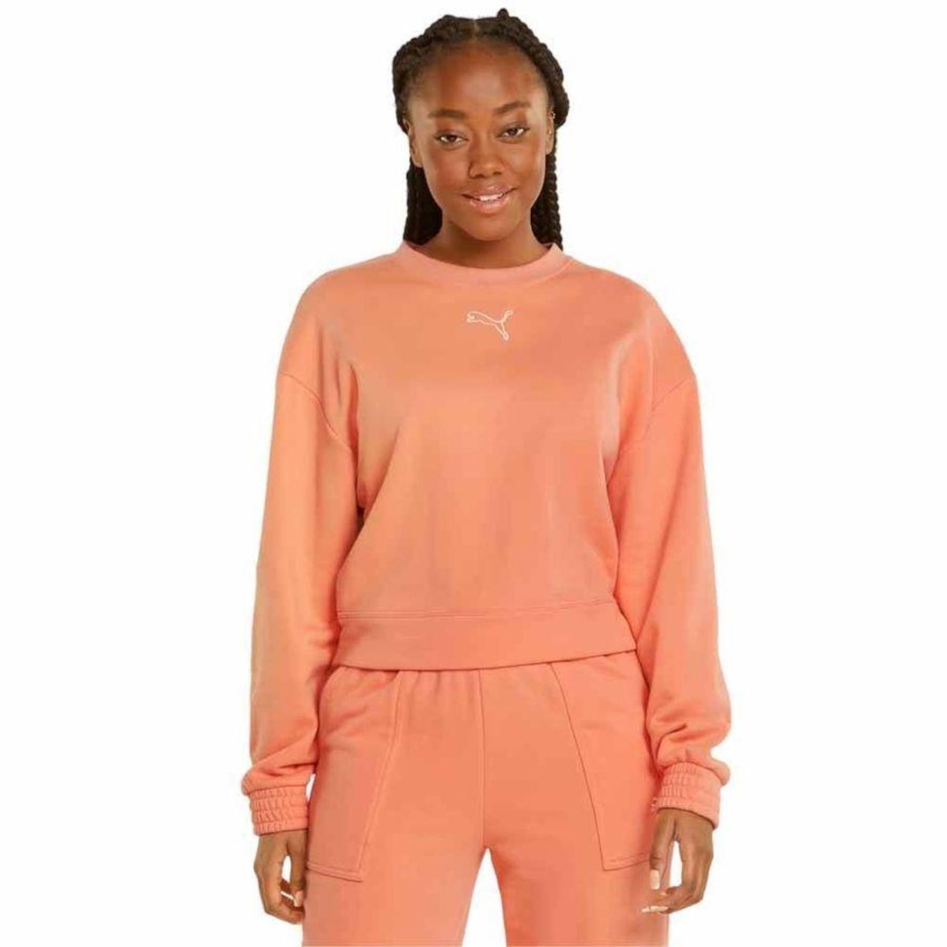 Agasalho Puma Loungewear Tr - Feminino - Foto 1