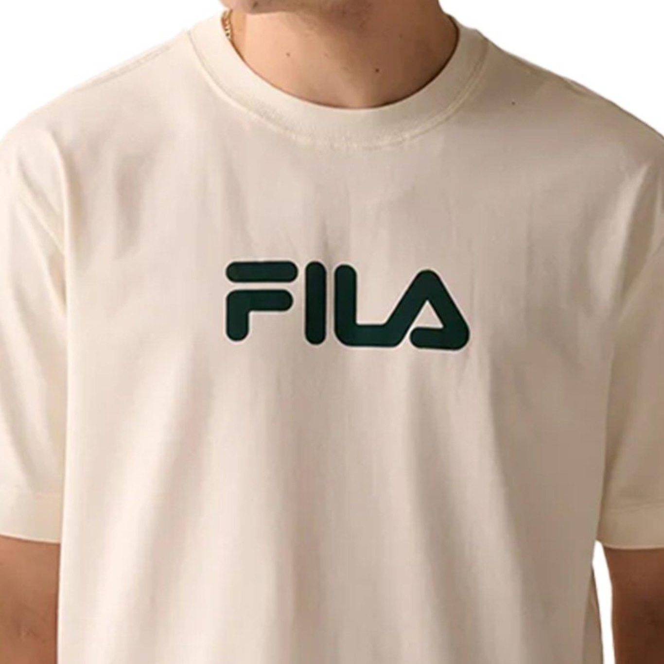 Camiseta Fila Comfort Letter - Masculina - Foto 3