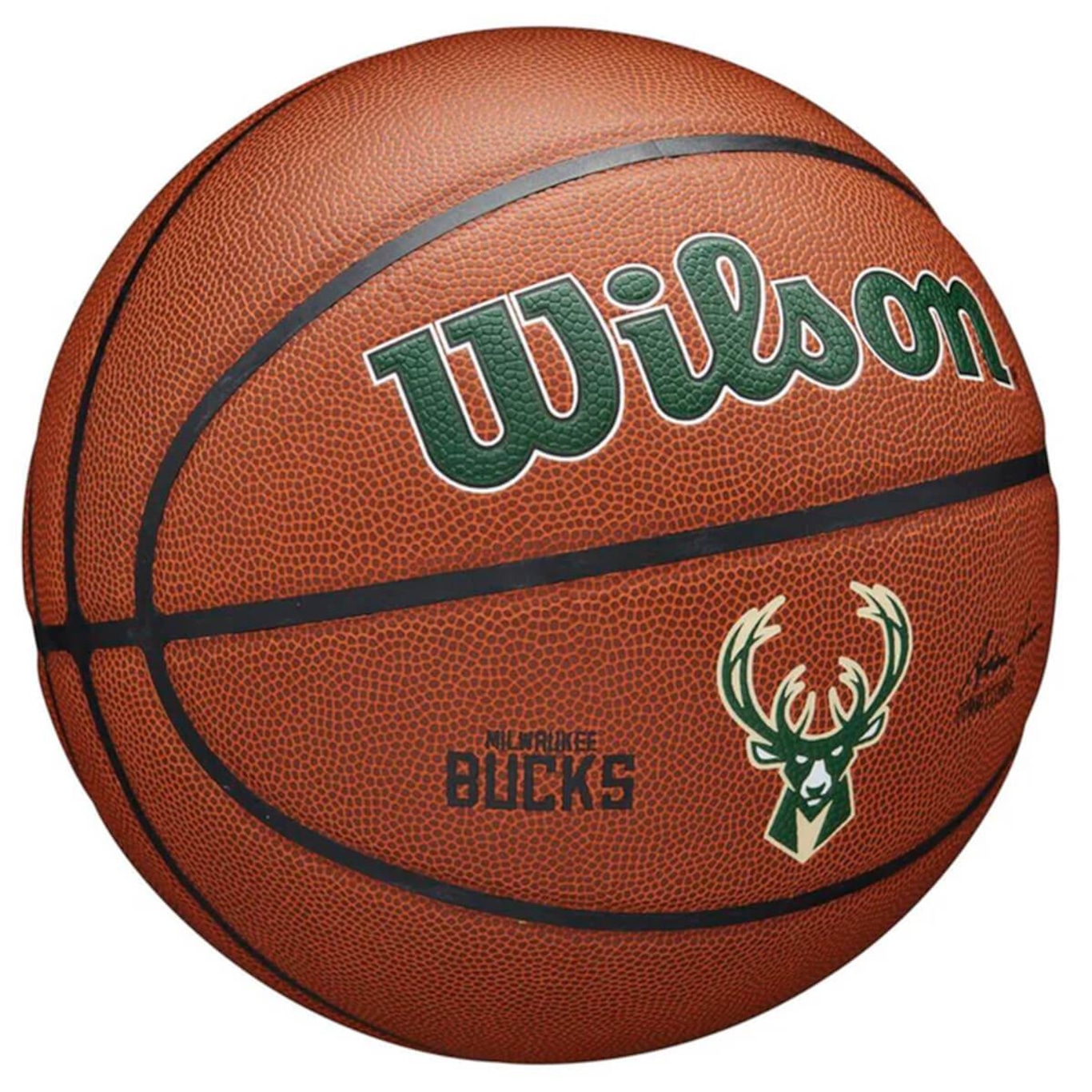 Bola de Basquete Wilson Nba Team Alliance Milwaukee Bucks #7 - Foto 6