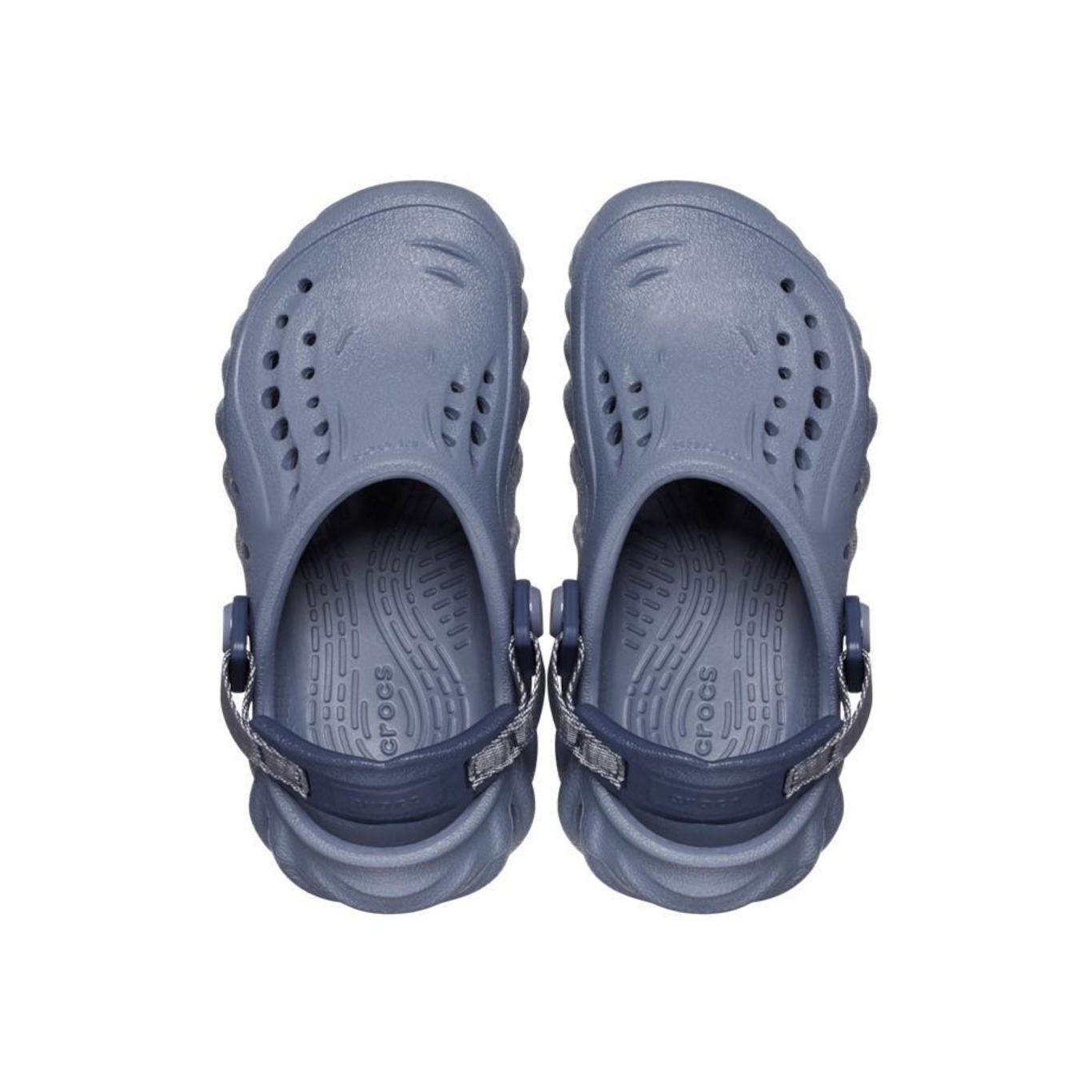 Sandália Crocs Echo Clog T Storm - Infantil - Foto 5