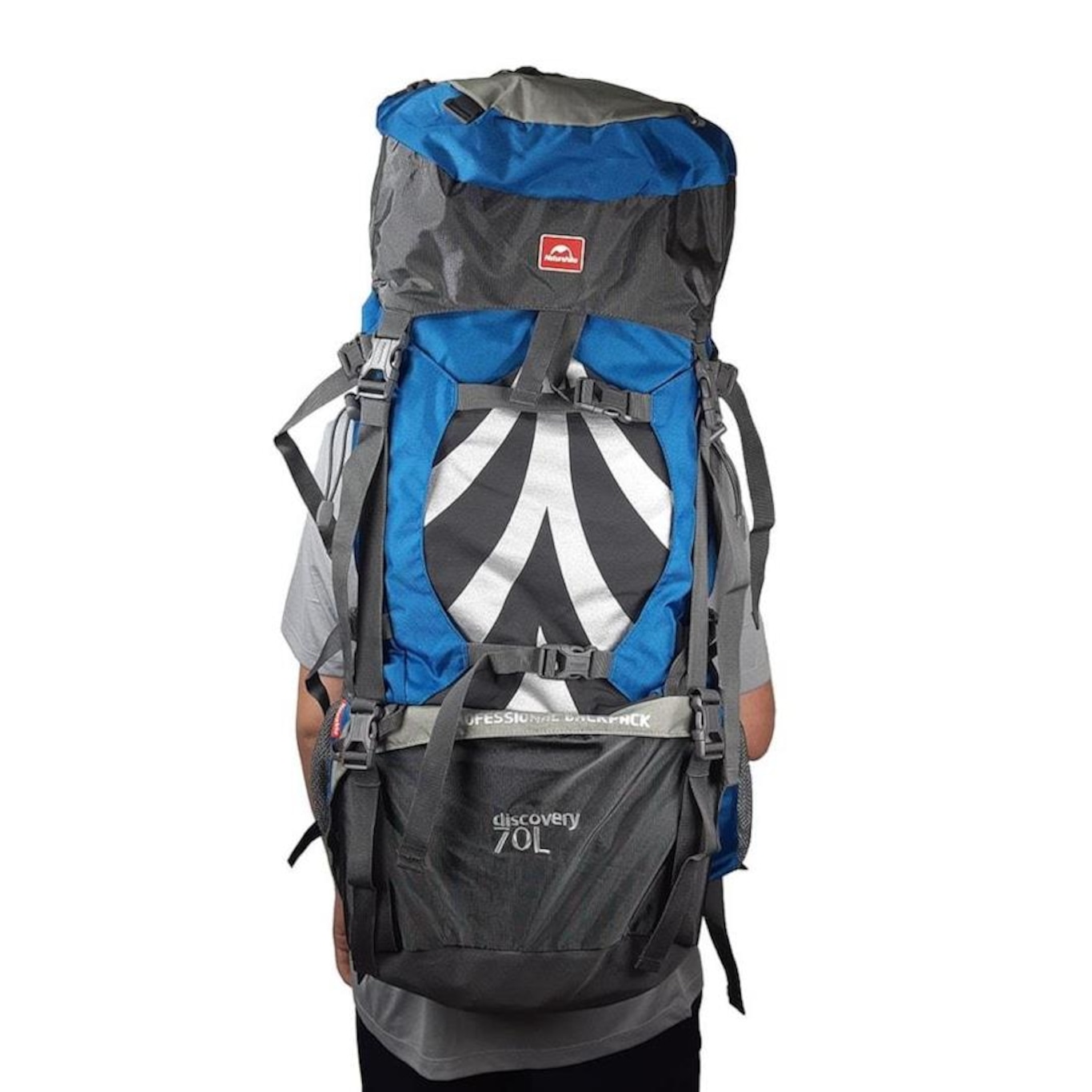 Mochila Naturehike Discovery Cargueira - 70 Litros - Unissex - Foto 1