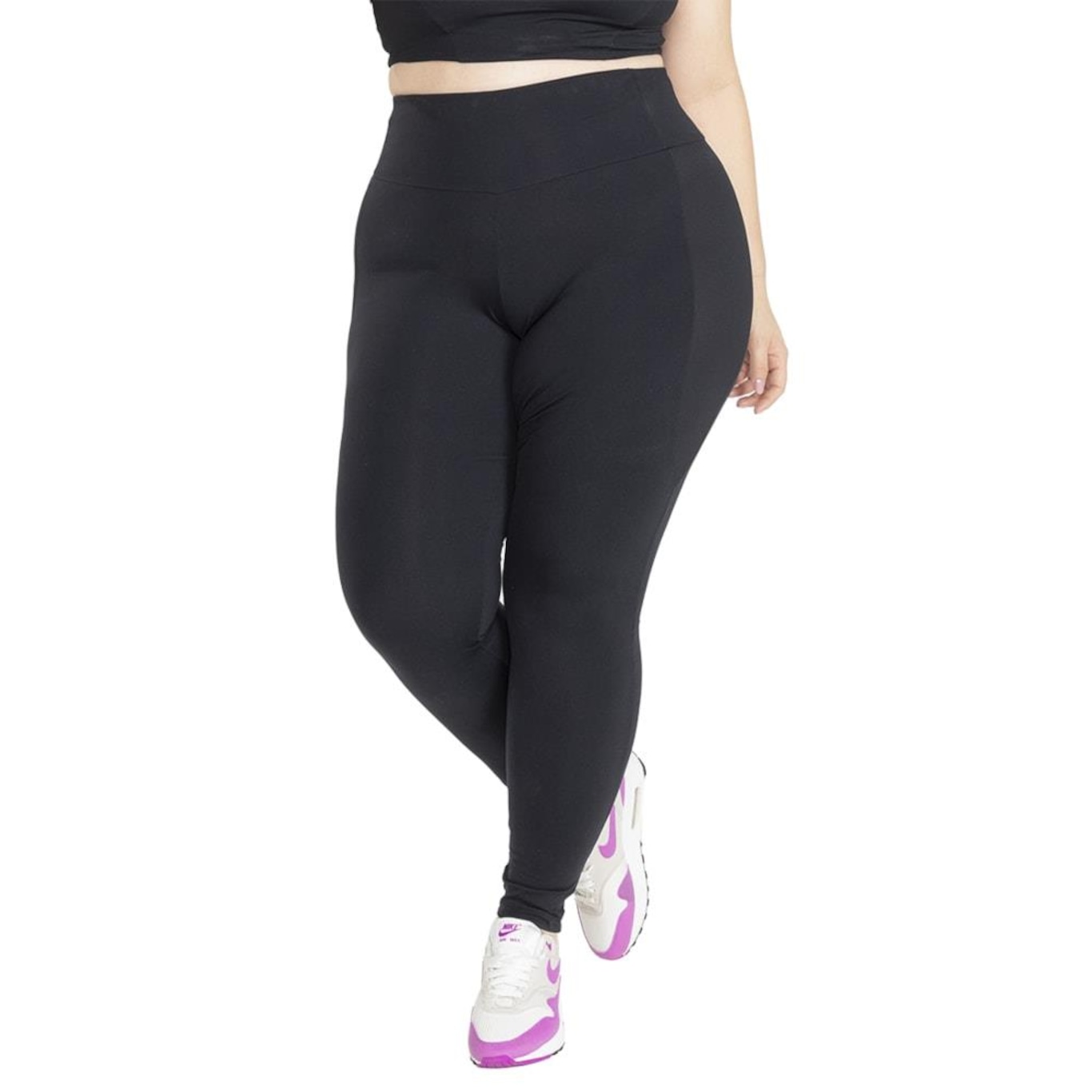 Calça Legging Trinys Compression Neo F-15773 Plus Size - Feminina - Foto 1