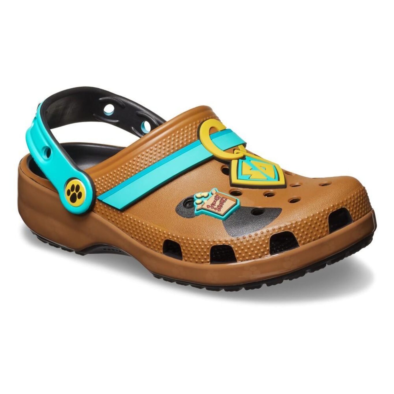 Sandália Crocs Scooby-Doo Classic Clog K - Infantil - Foto 2