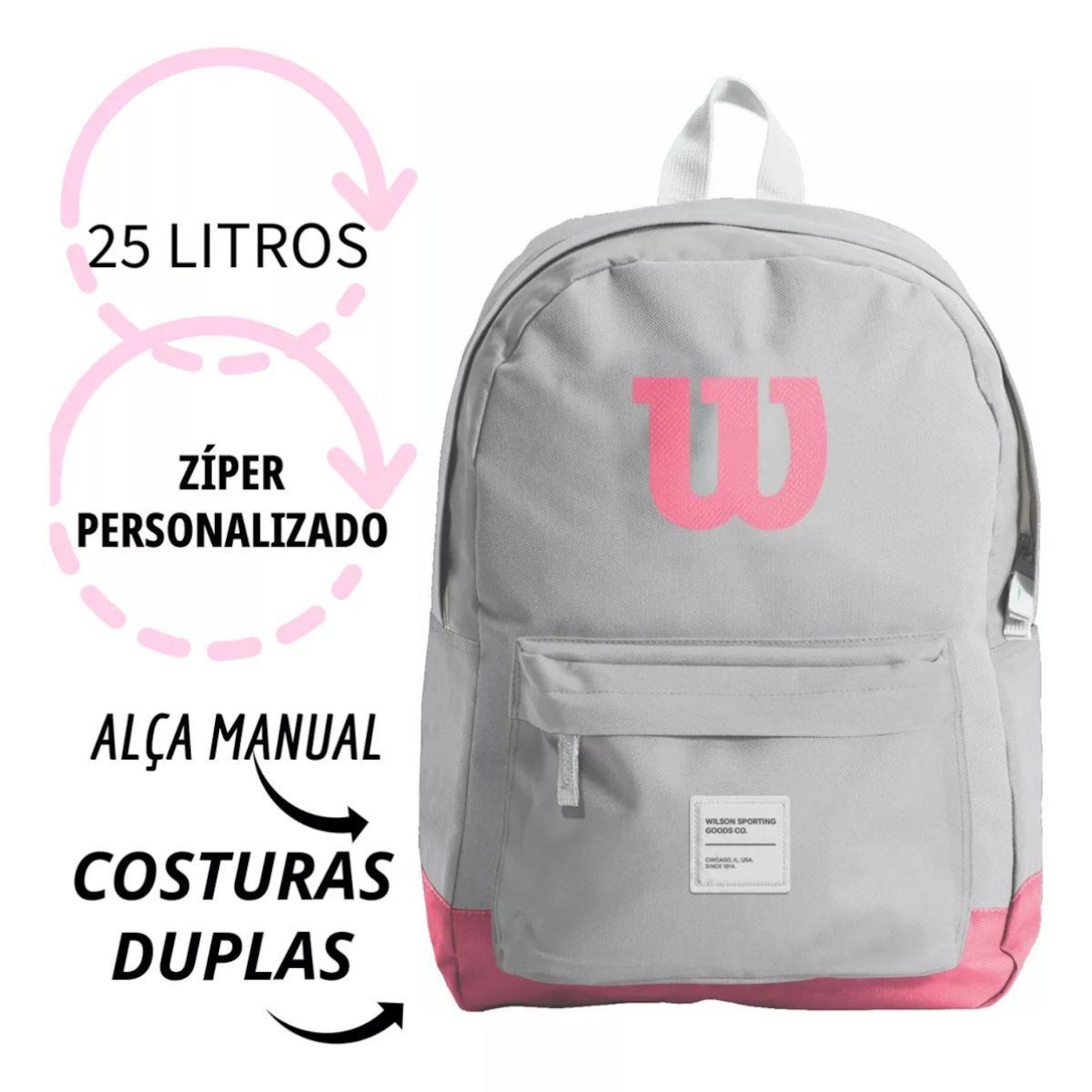 Mochila Esportiva Tennis Wilson - Feminina - Foto 2