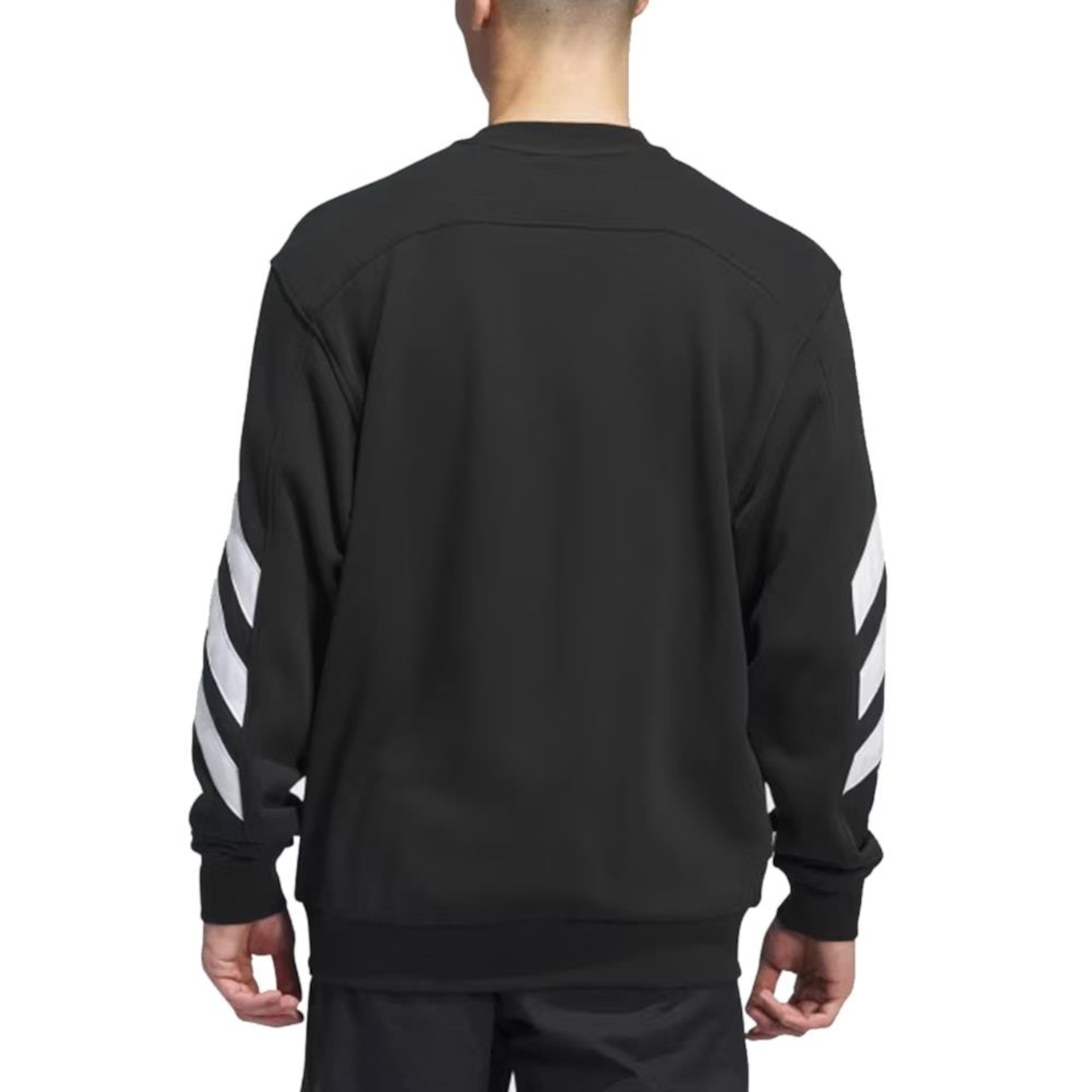 Blusão de Moletom adidas sem Capuz Premiere Crewneck - Masculino - Foto 2