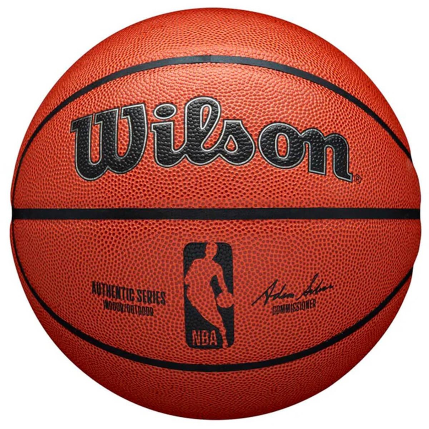 Bola de Basquete Wilson Nba Authentic Indoor Outdoor #6 - Foto 1