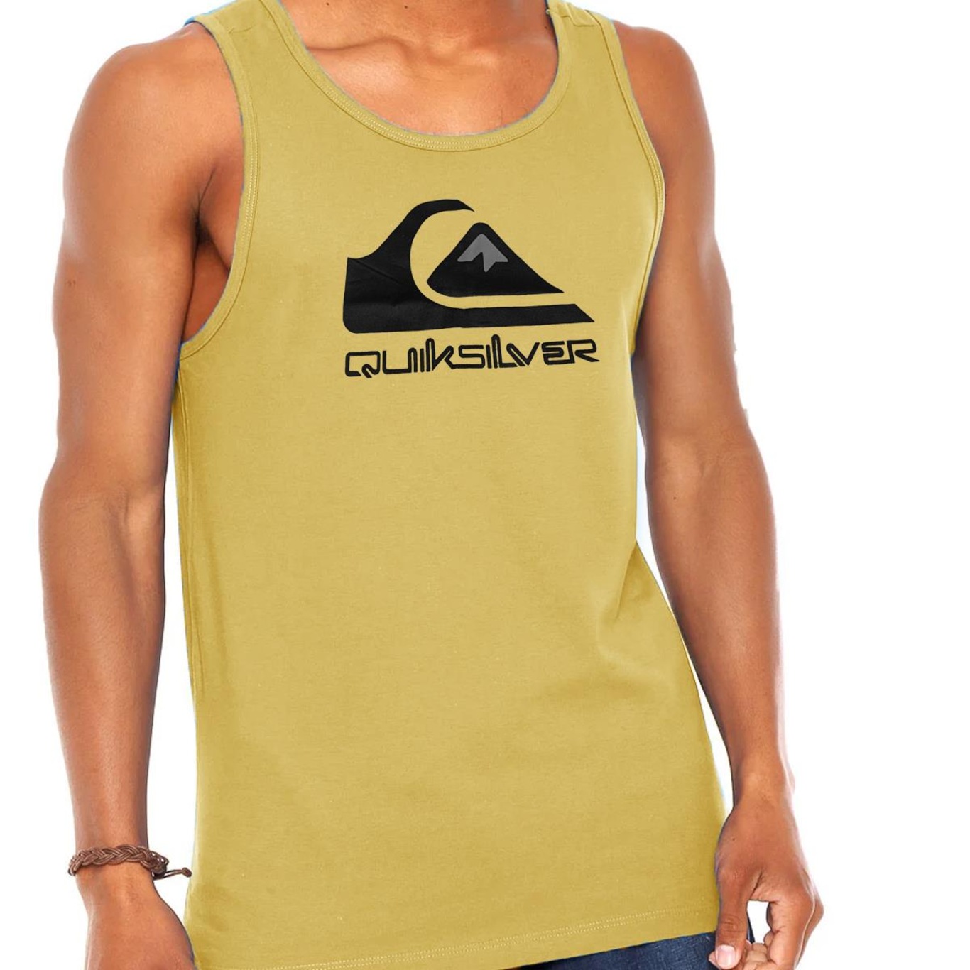 Camiseta Regata Quiksilver Full Logo - Masculina - Foto 3