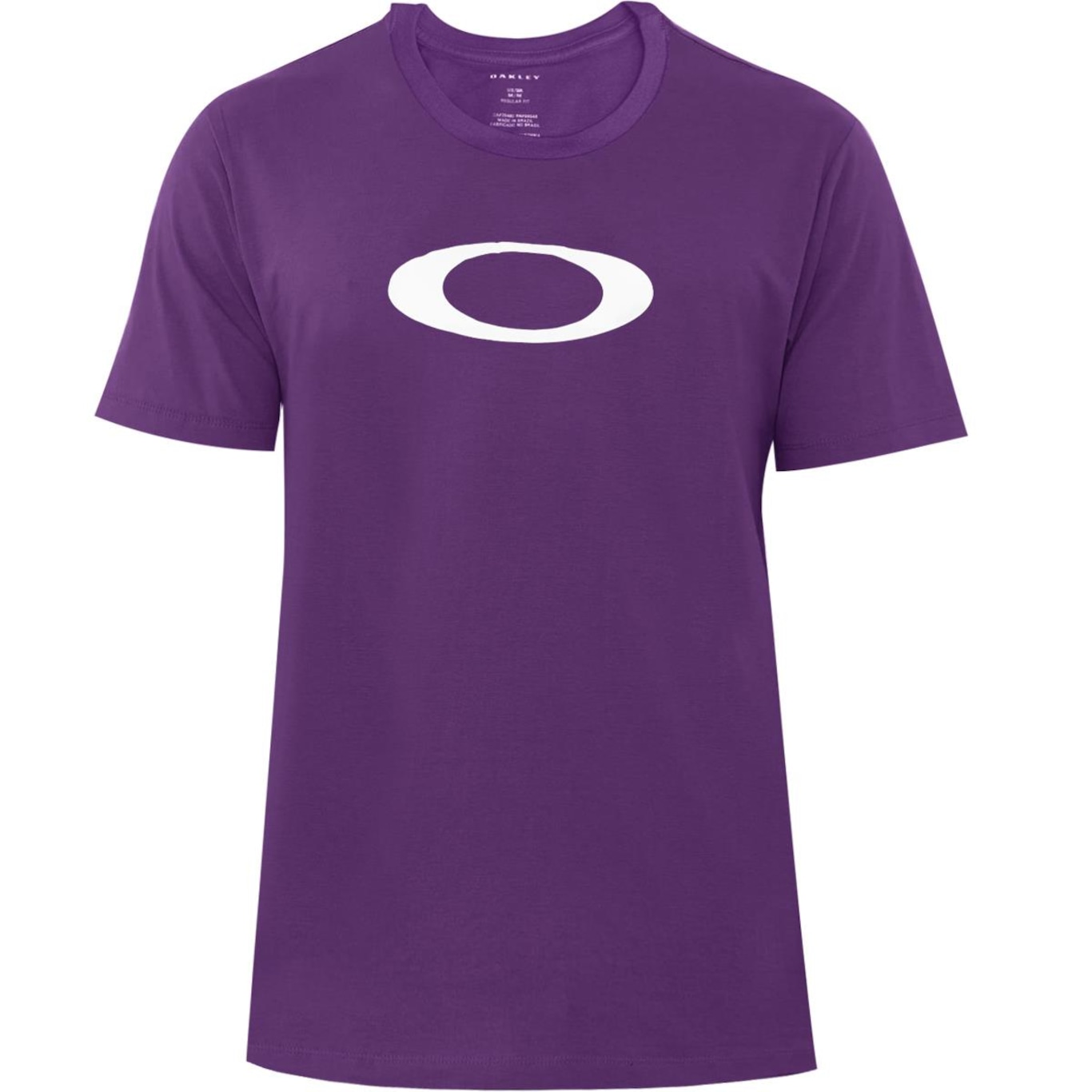 Camiseta Oakley o Ellipse Tee Purple - Masculina - Foto 1