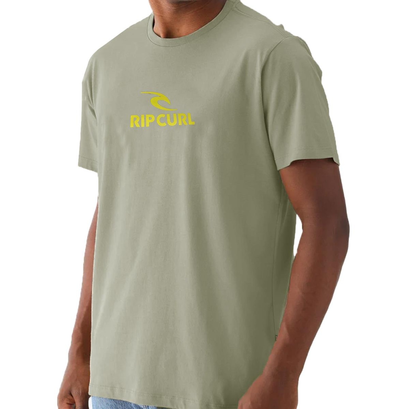 Camiseta Rip Curl Icon Sand Dune - Masculina - Foto 3