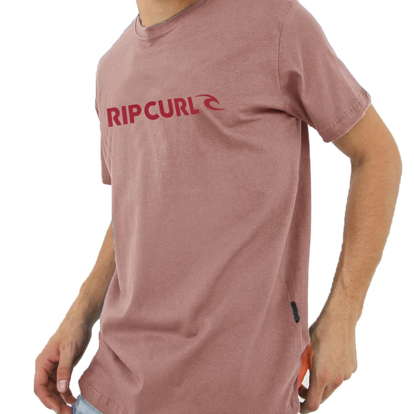 Camiseta Rip Curl New Icon Mushroom - Masculina - Foto 2