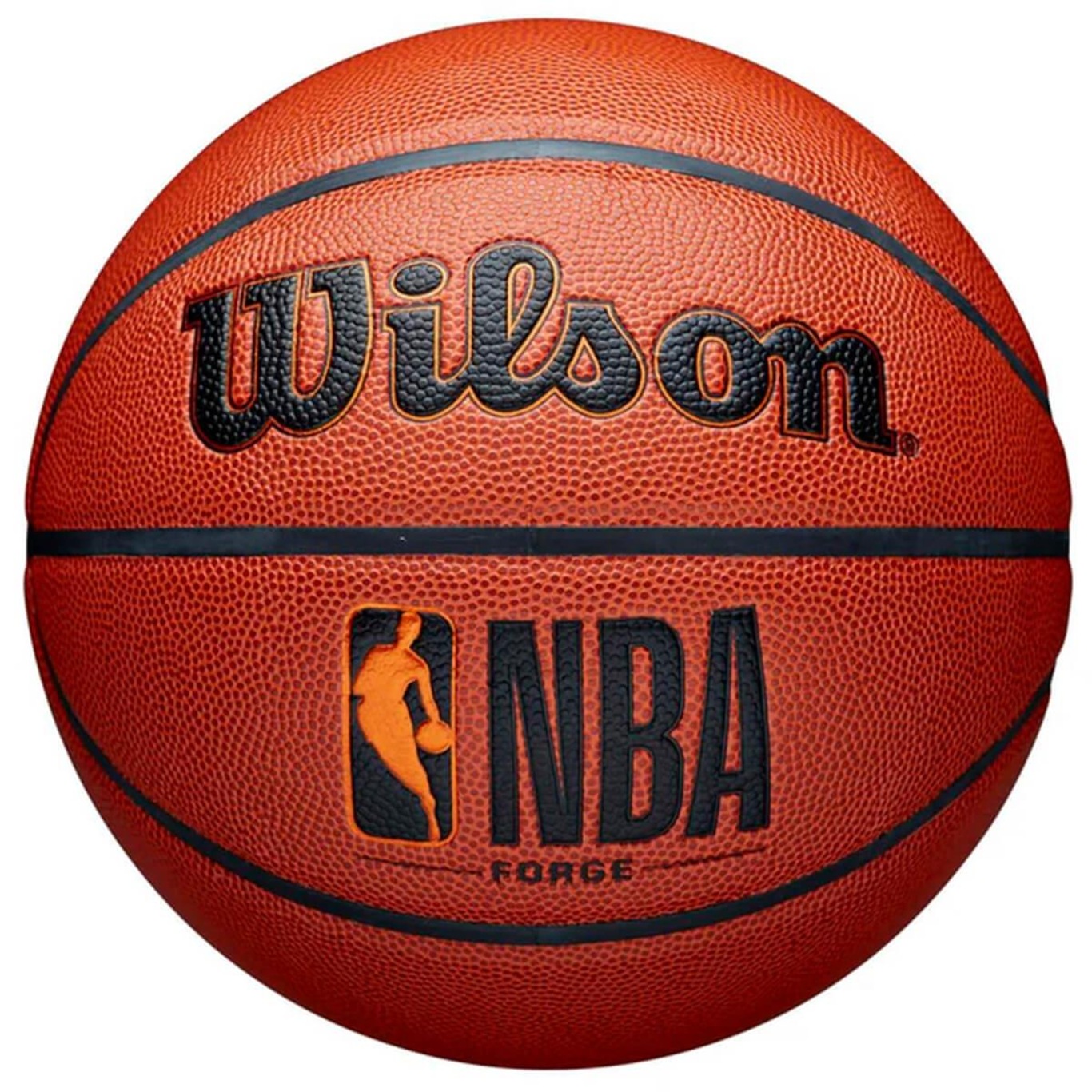 Bola de Basquete Wilson Nba Forge Tamanho 5 - Foto 1