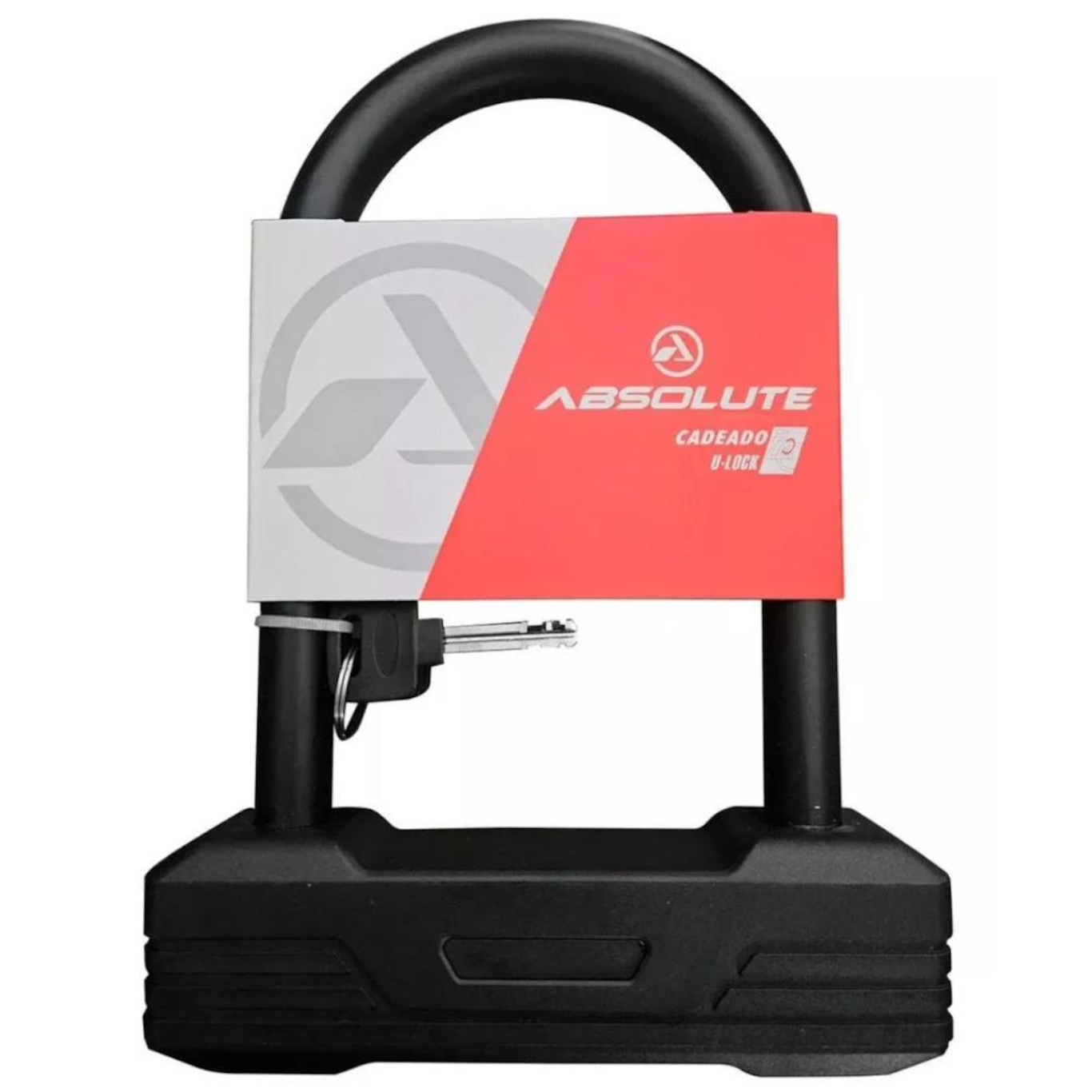 Cadeado Absolute Anti-Furto U-Lock 180X250Mm Aço Chaves Bike - Foto 1