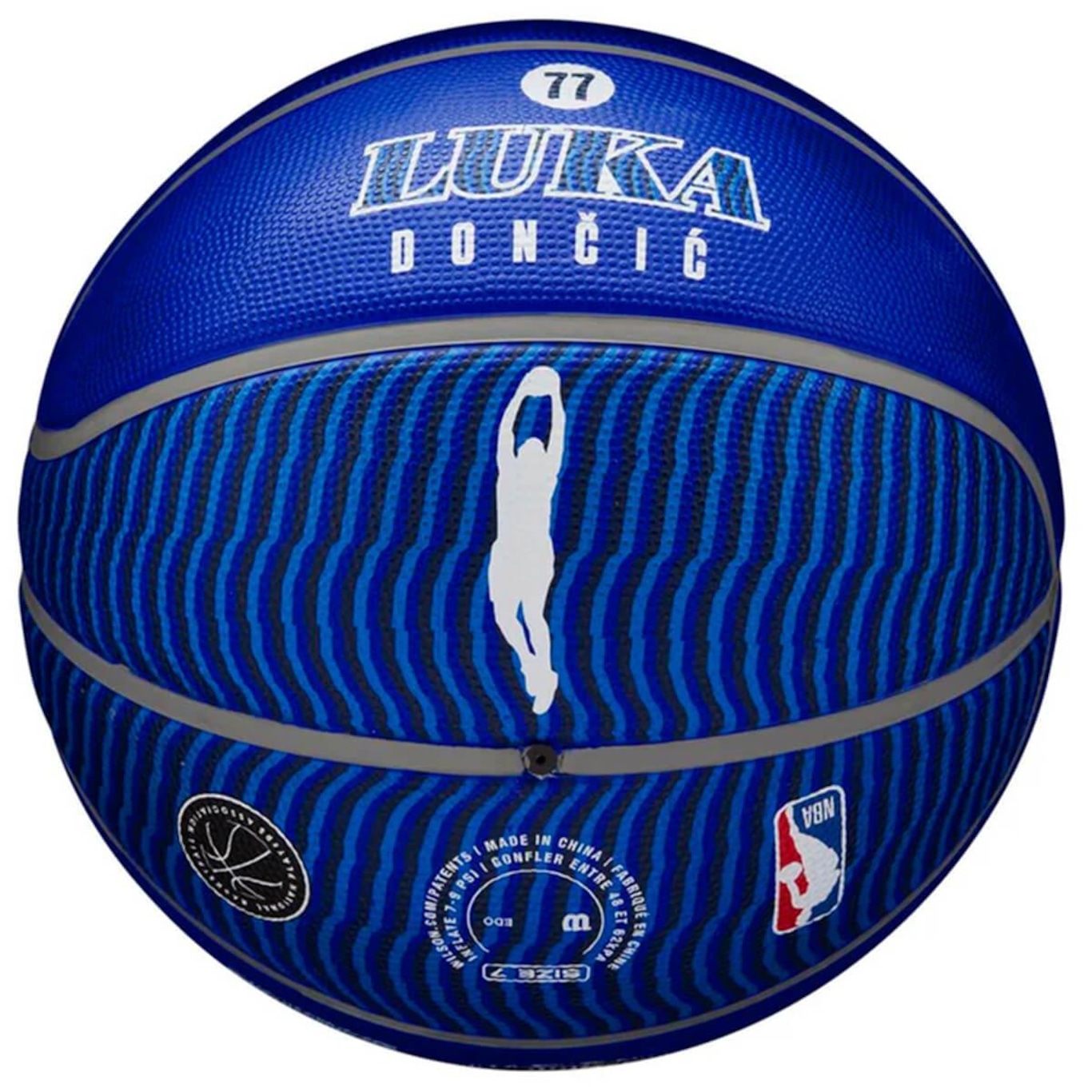 Bola de Basquete Wilson Nba Player Icon Luka Doncic #7 - Foto 4