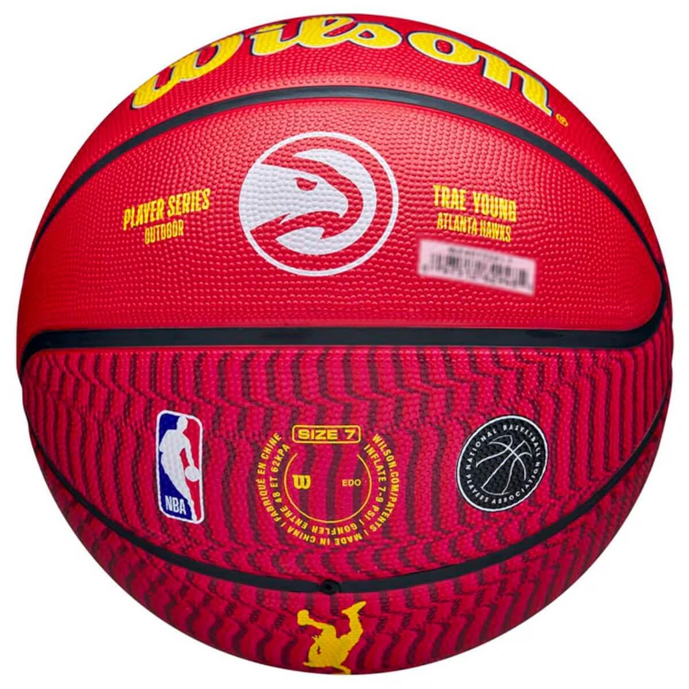 Bola de Basquete Wilson Nba Player Icon Trae Young #7 - Foto 4