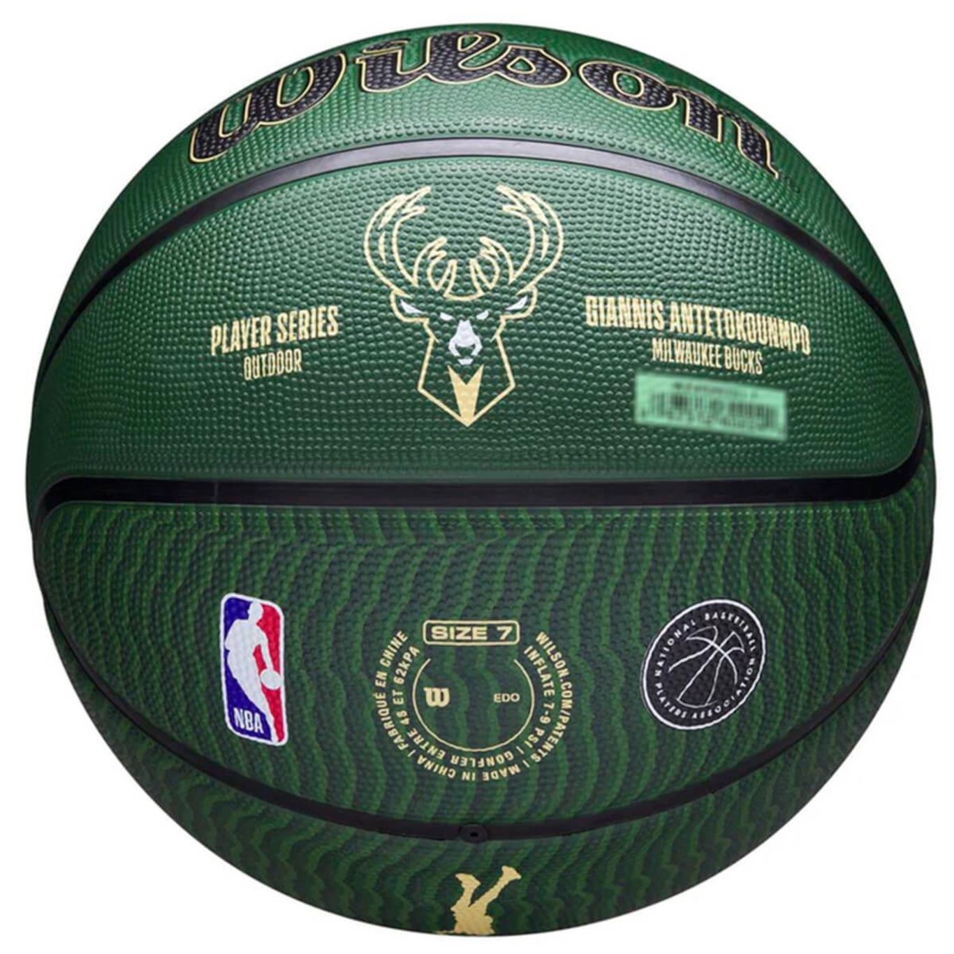 Bola de Basquete Wilson Nba Player Icon Giannis Antetokounmpo   7 - Foto 4