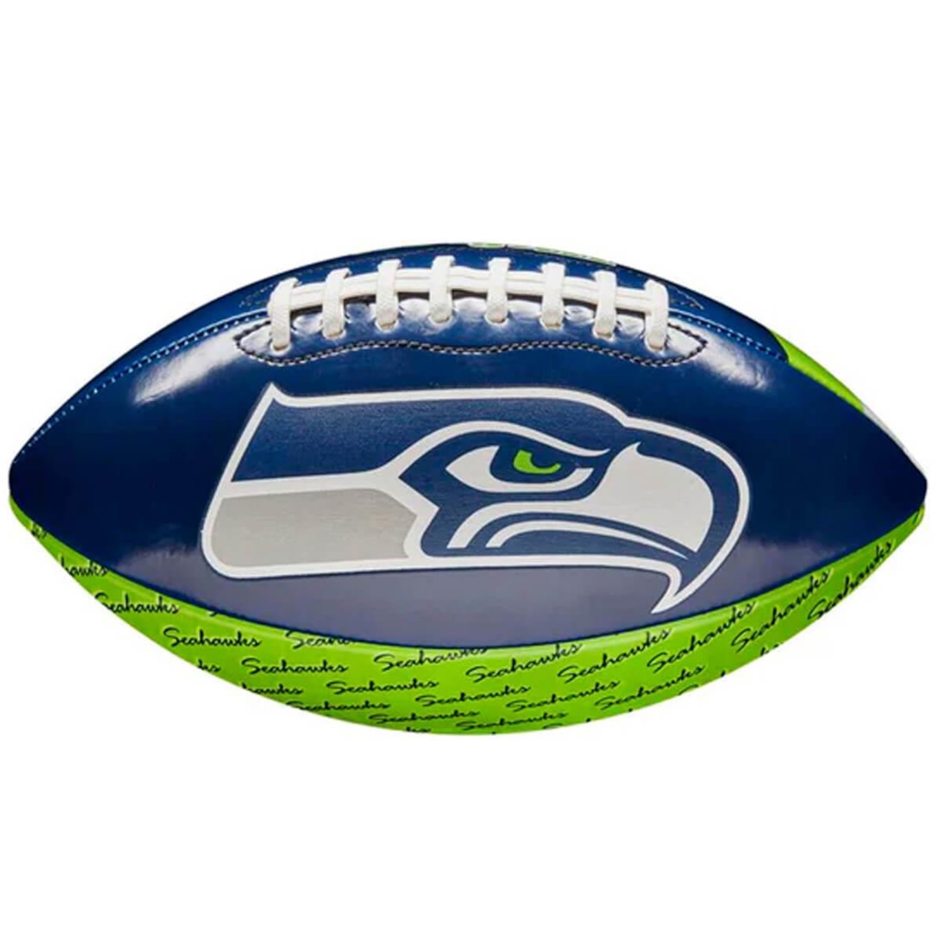 Bola de Futebol Americano Wilson Nfl Peewee Team Seatle Seahawks - Foto 2