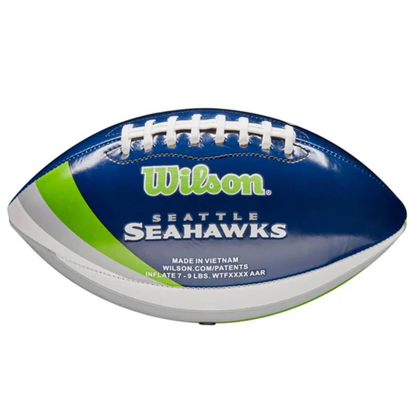 Bola de Futebol Americano Wilson Nfl Peewee Team Seatle Seahawks - Foto 3