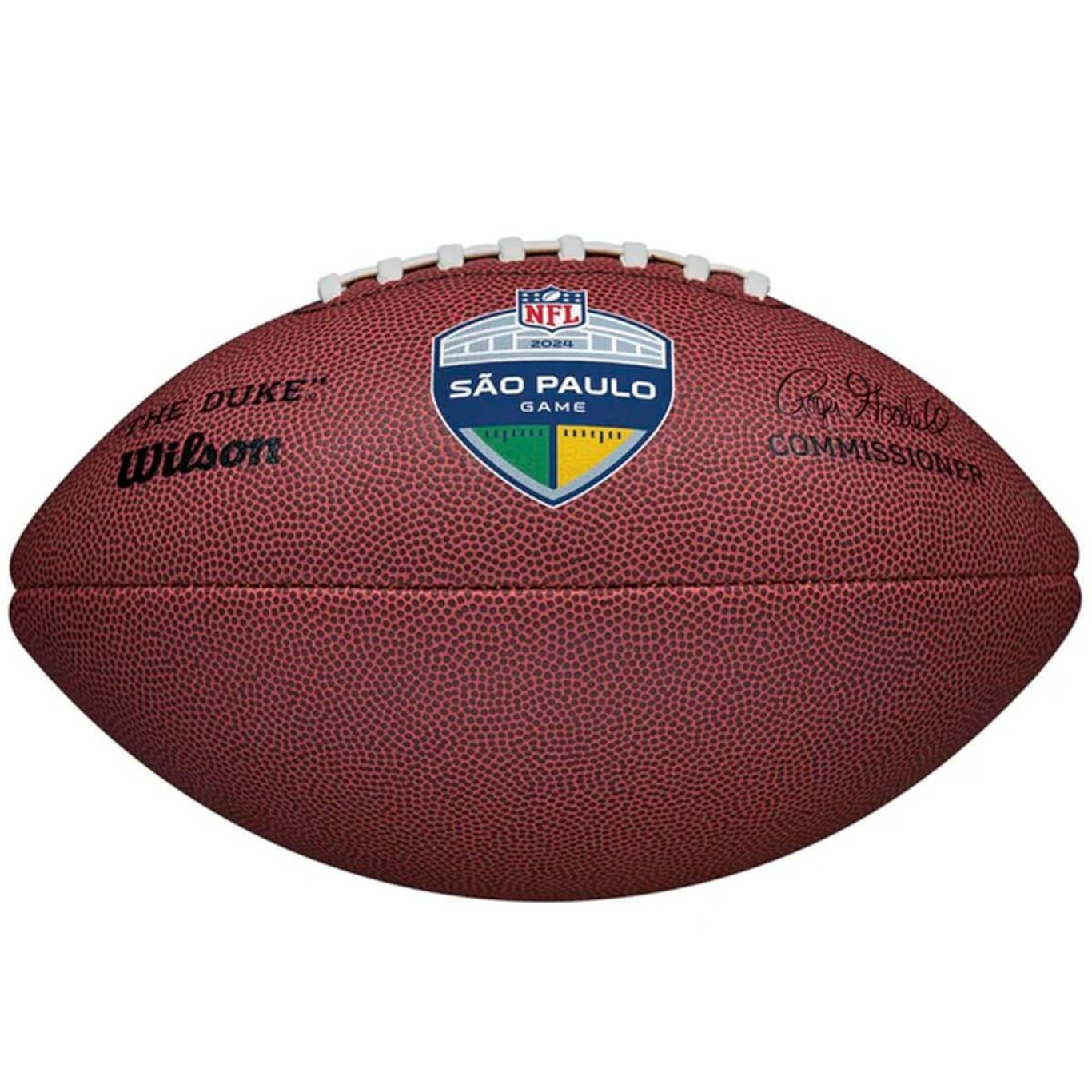 Bola de Futebol Americano Wilson Nfl São Paulo Duke Réplica Wilson - Foto 3