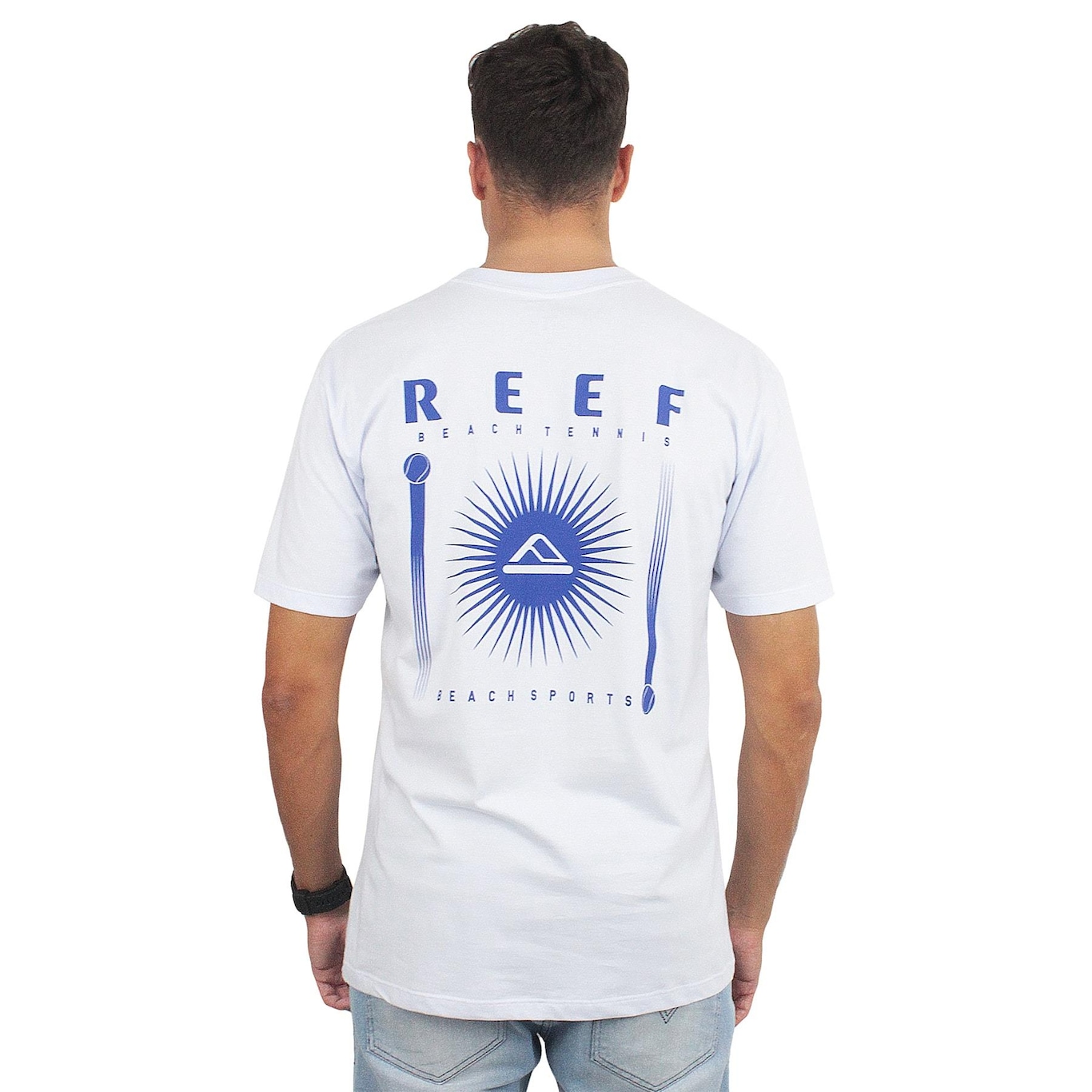 Camiseta Reef Sun Branca - Masculina - Foto 2