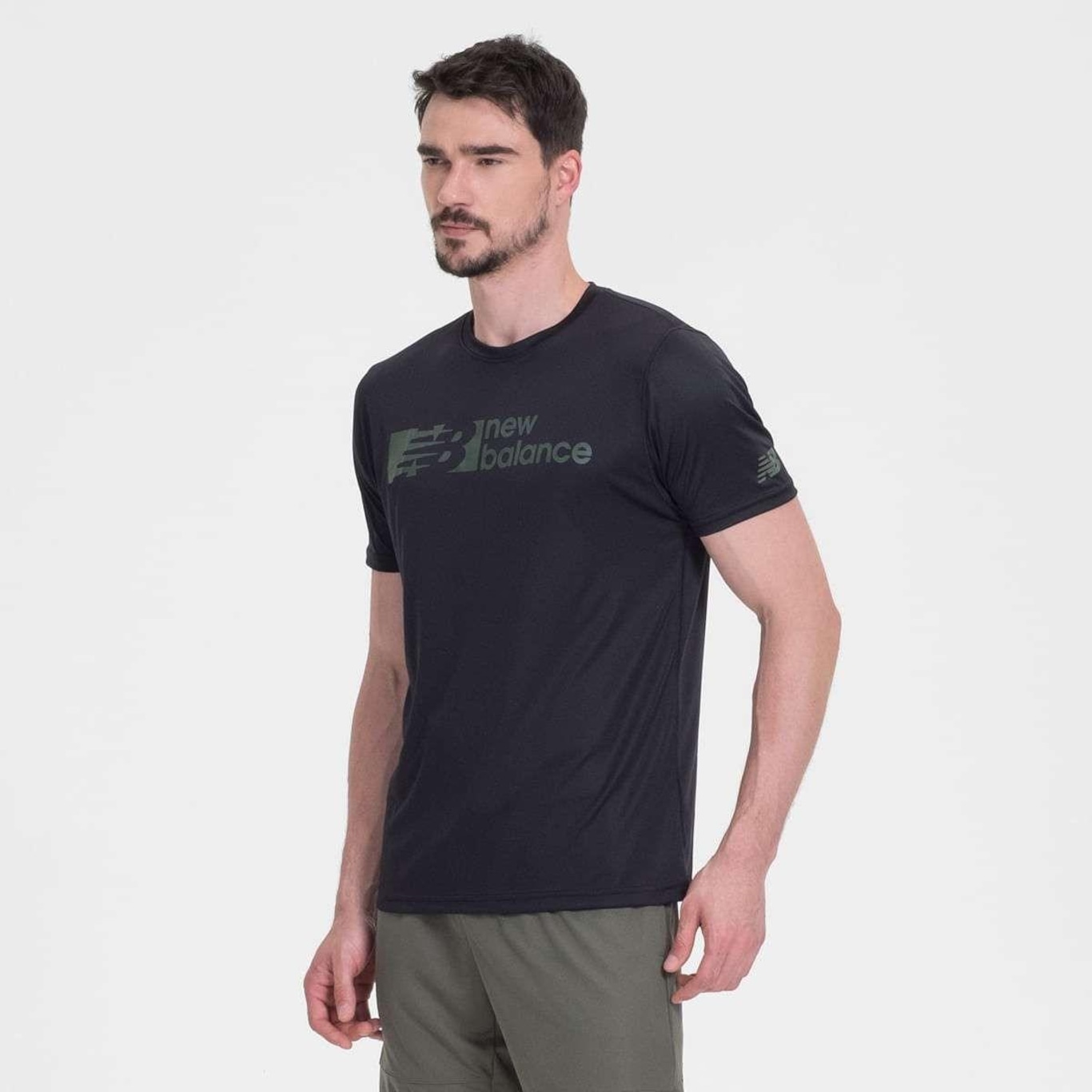 Camiseta New Balance Tenacity Graphic - Masculina - Foto 2