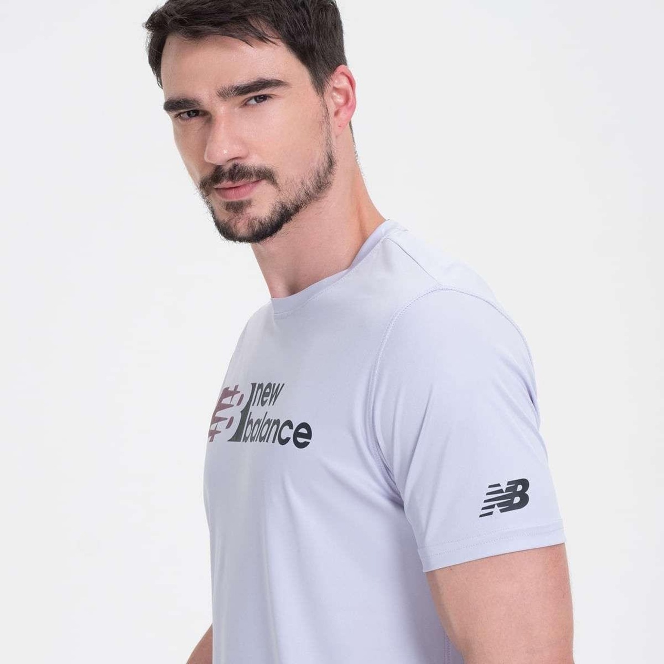 Camiseta New Balance Tenacity Graphic - Masculina - Foto 6