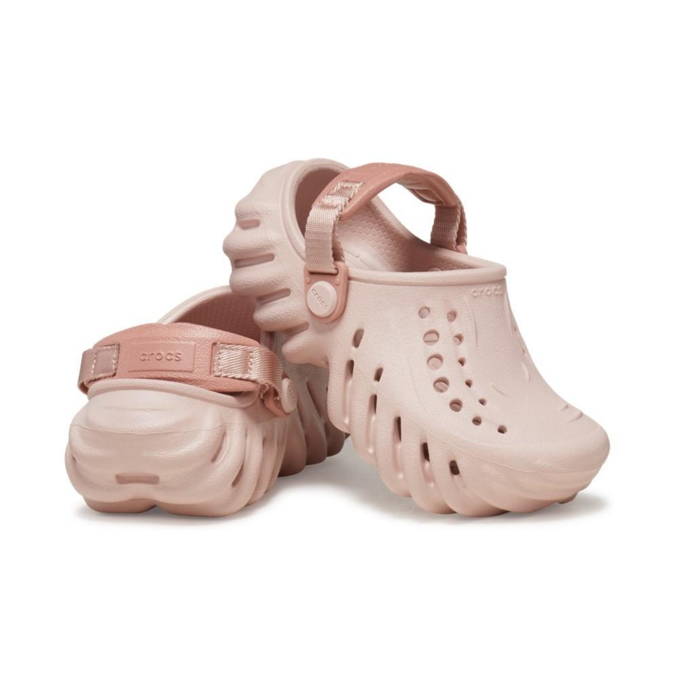 Sandália Crocs Echo Clog T - Infantil - Foto 4