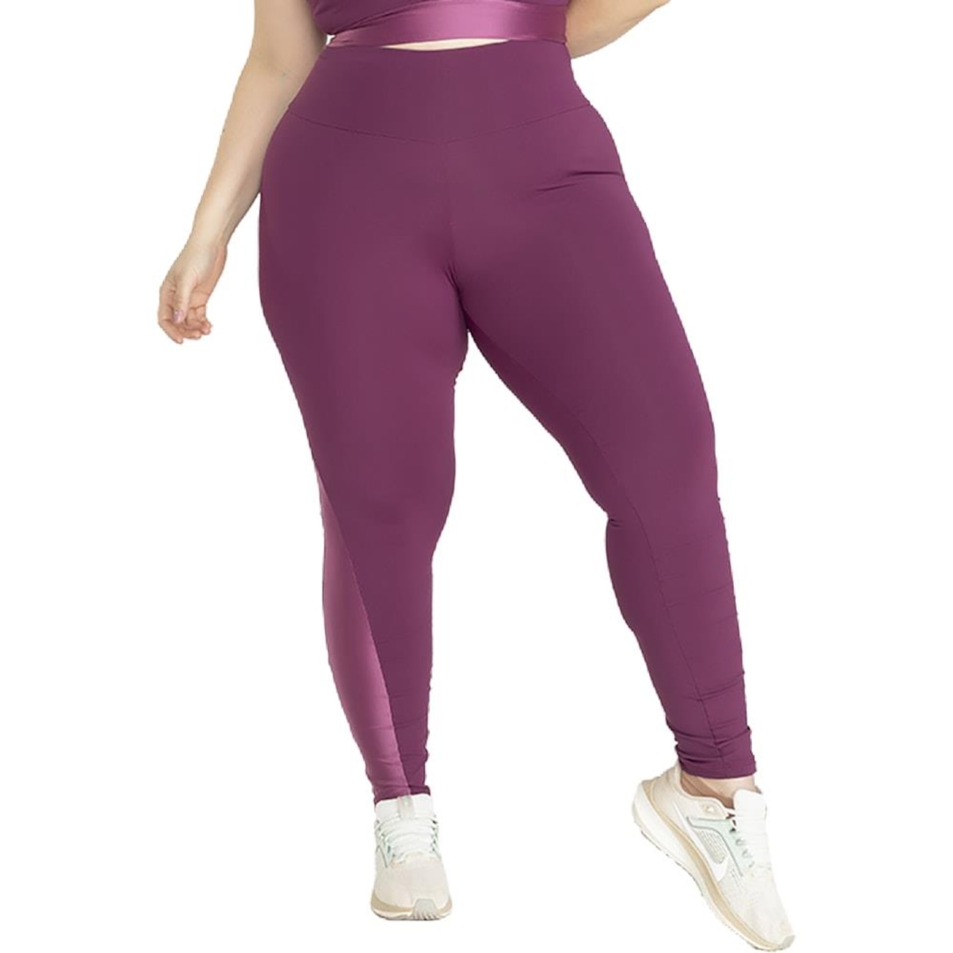 Calça Legging Trinys Flex Energy Plus Size Feminina - Foto 1