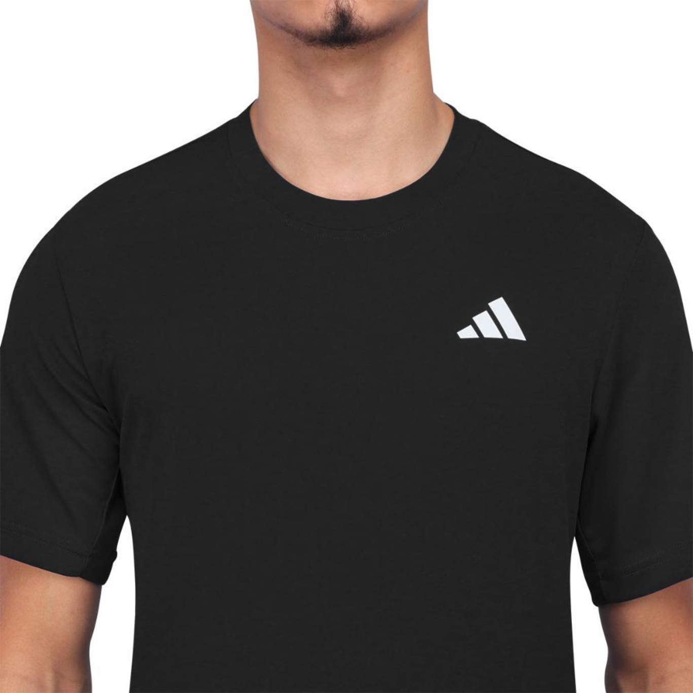 Camiseta adidas Club 3 Stripes Tennis Tee Masculina - Foto 2