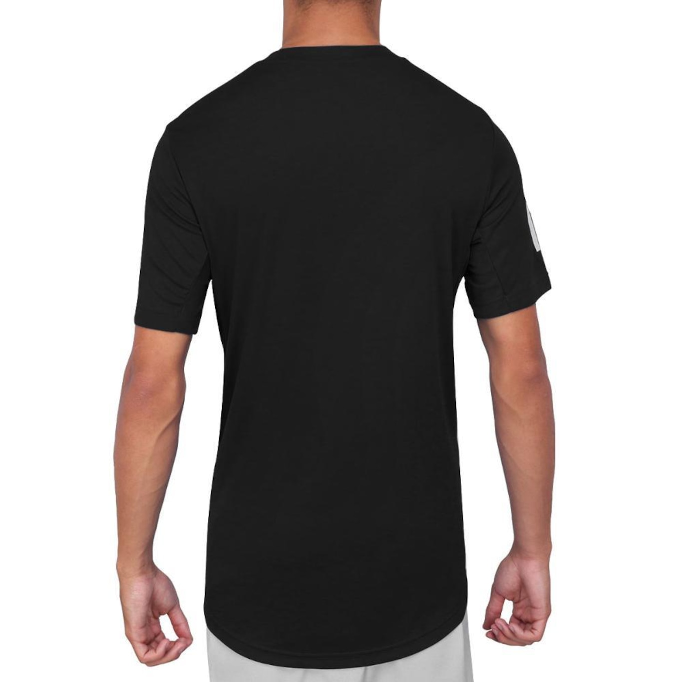 Camiseta adidas Club 3 Stripes Tennis Tee Masculina - Foto 6