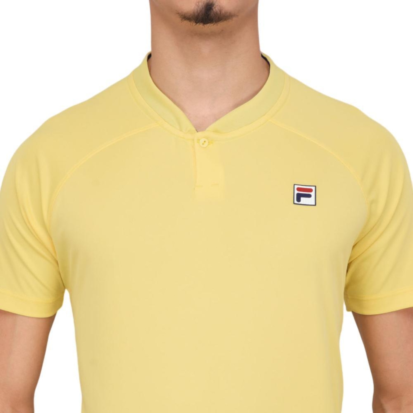 Camiseta Fila Player Fbox Basic Amarela - Foto 2