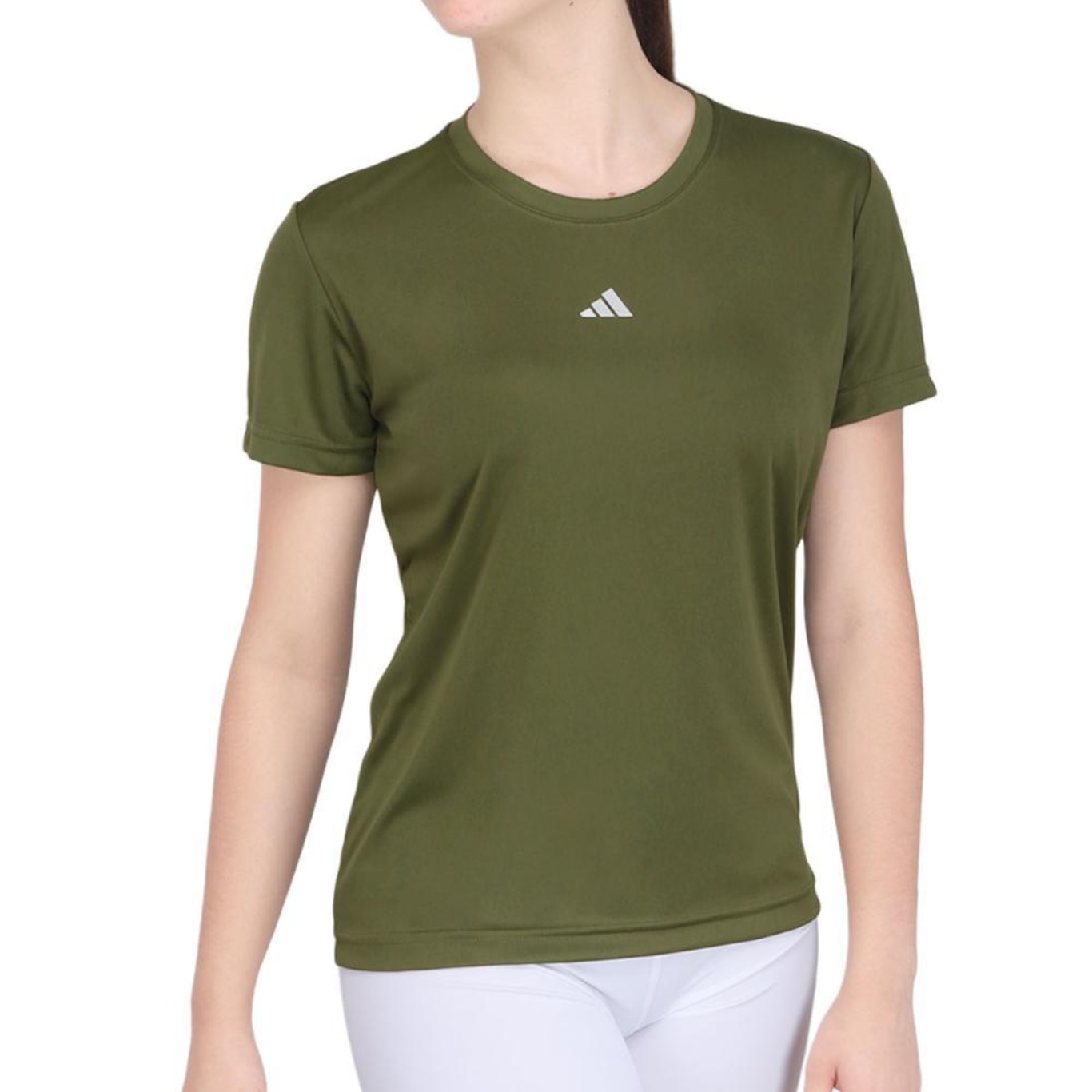 Camiseta adidas Treino Basic Tee Feminina - Foto 1