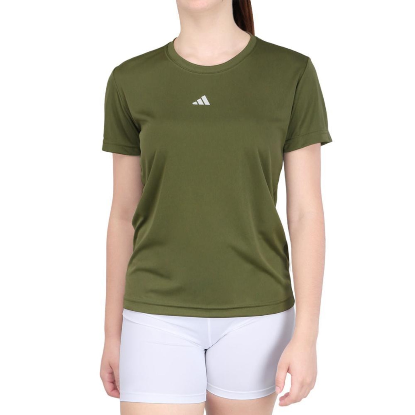 Camiseta adidas Treino Basic Tee Feminina - Foto 2