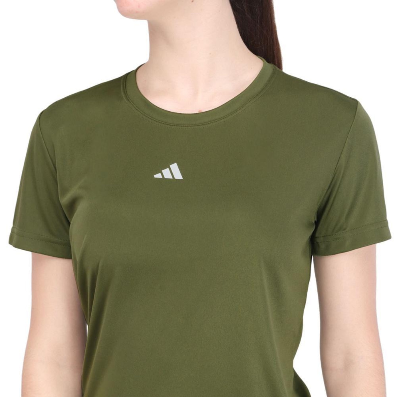 Camiseta adidas Treino Basic Tee Feminina - Foto 4