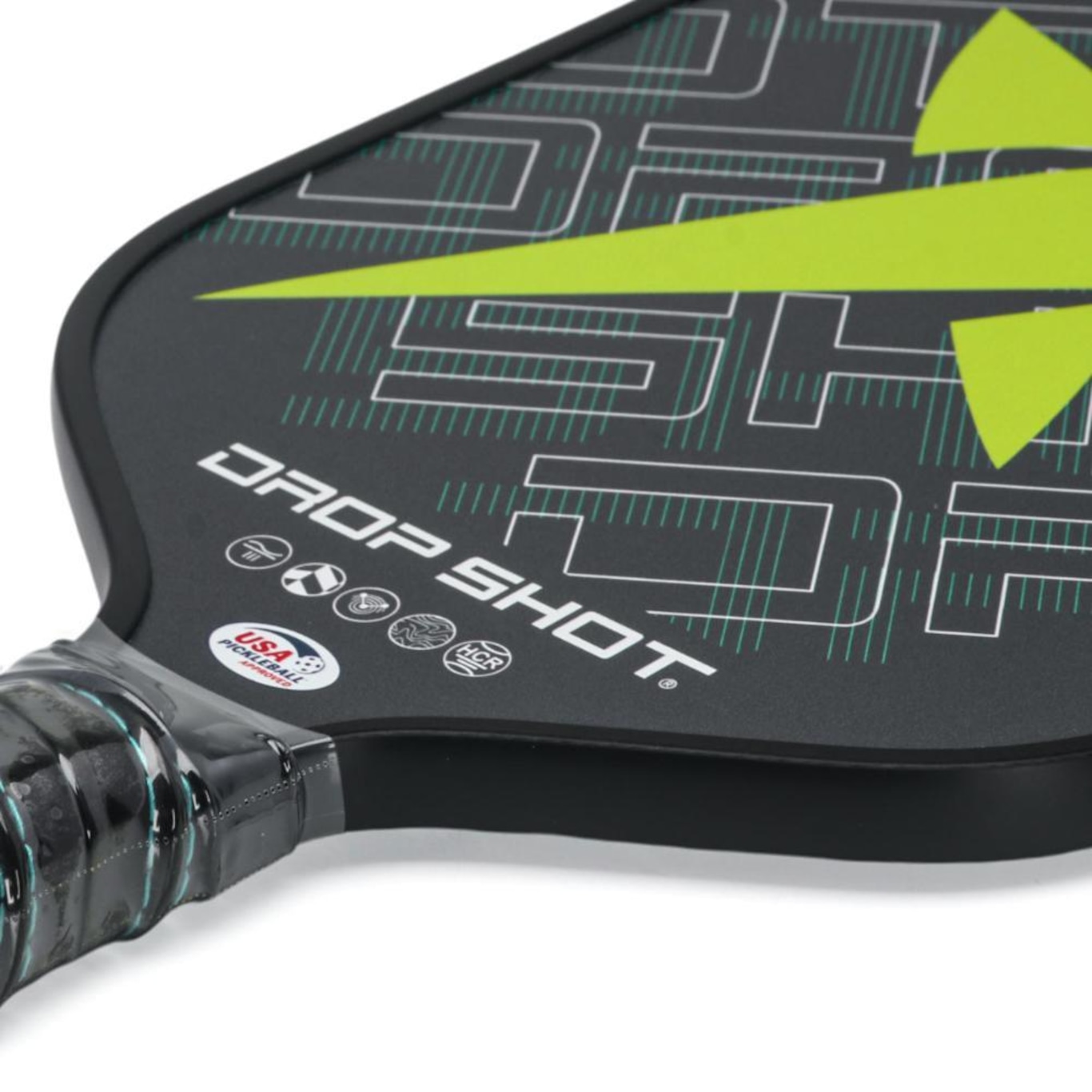 Kit Pickleball Drop Shot Forum com 2 Raquetes e 4 Bolas - Foto 4