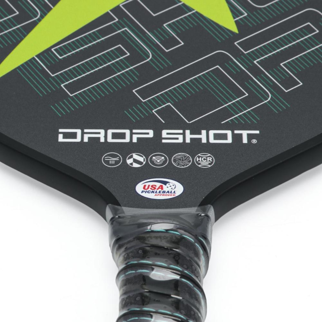 Kit Pickleball Drop Shot Forum com 2 Raquetes e 4 Bolas - Foto 6